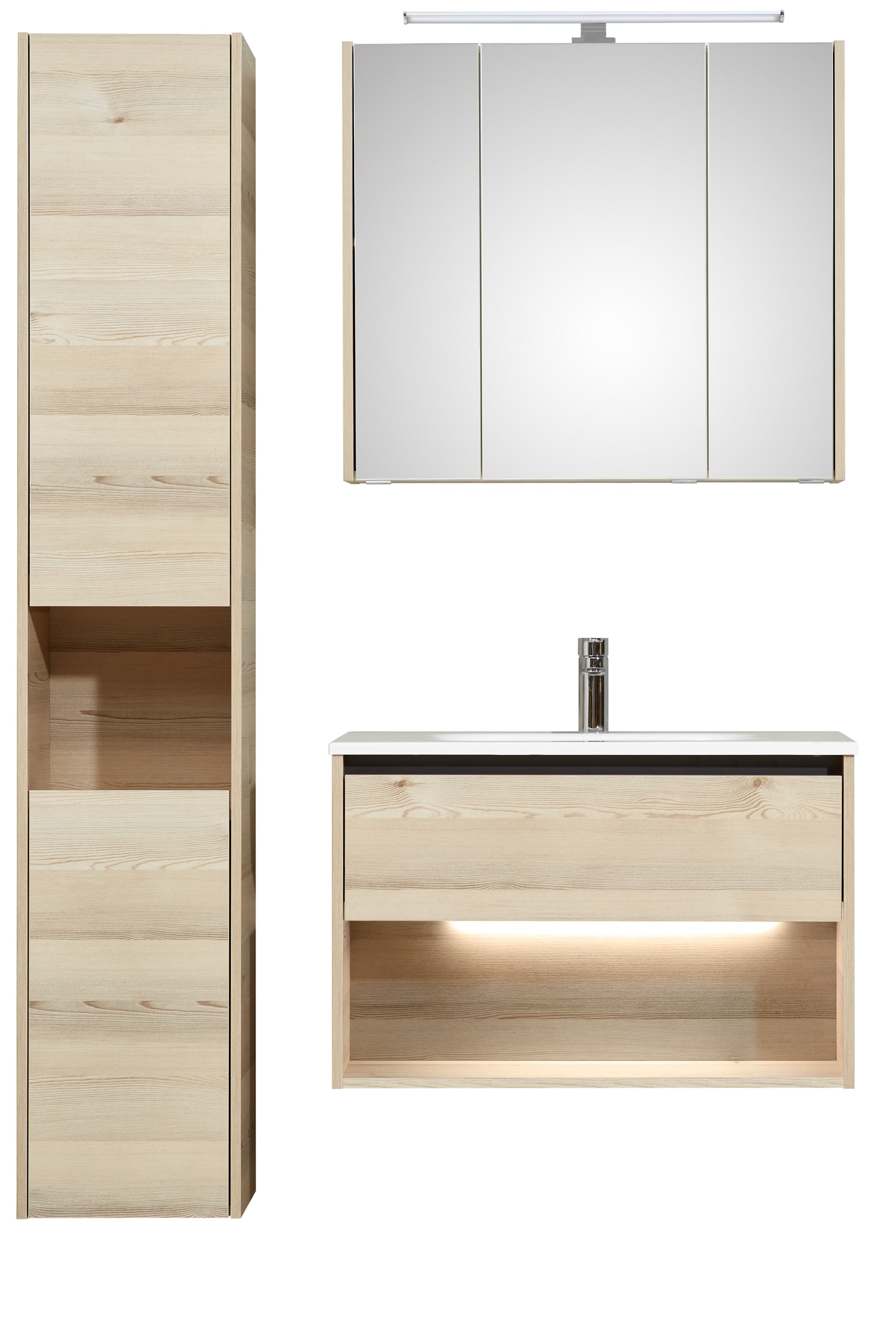 Saphir Badmöbel-Set "Quickset 393" Komplett-Set, 4 Stk. tlg. günstig online kaufen