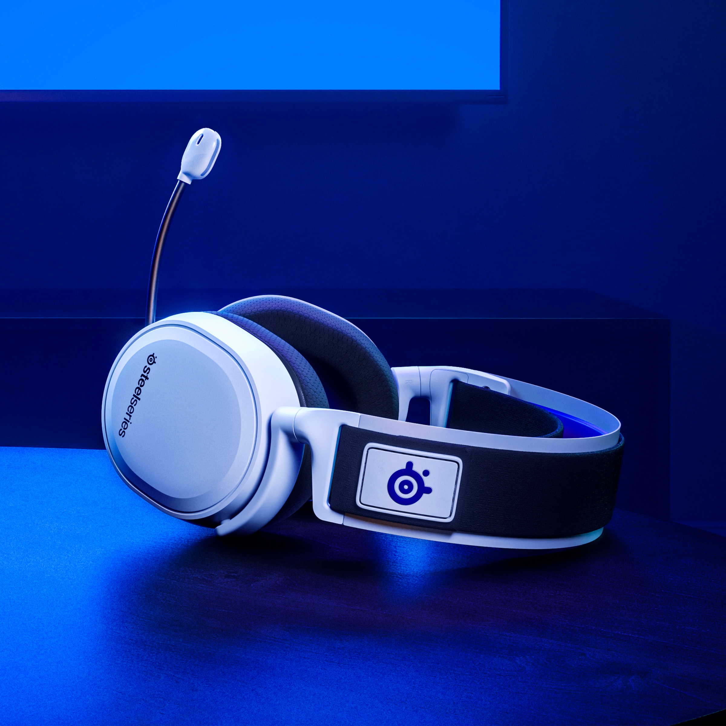 SteelSeries Gaming-Headset »Gaming Headset für PS5 und PS4 Arctis 7P White«