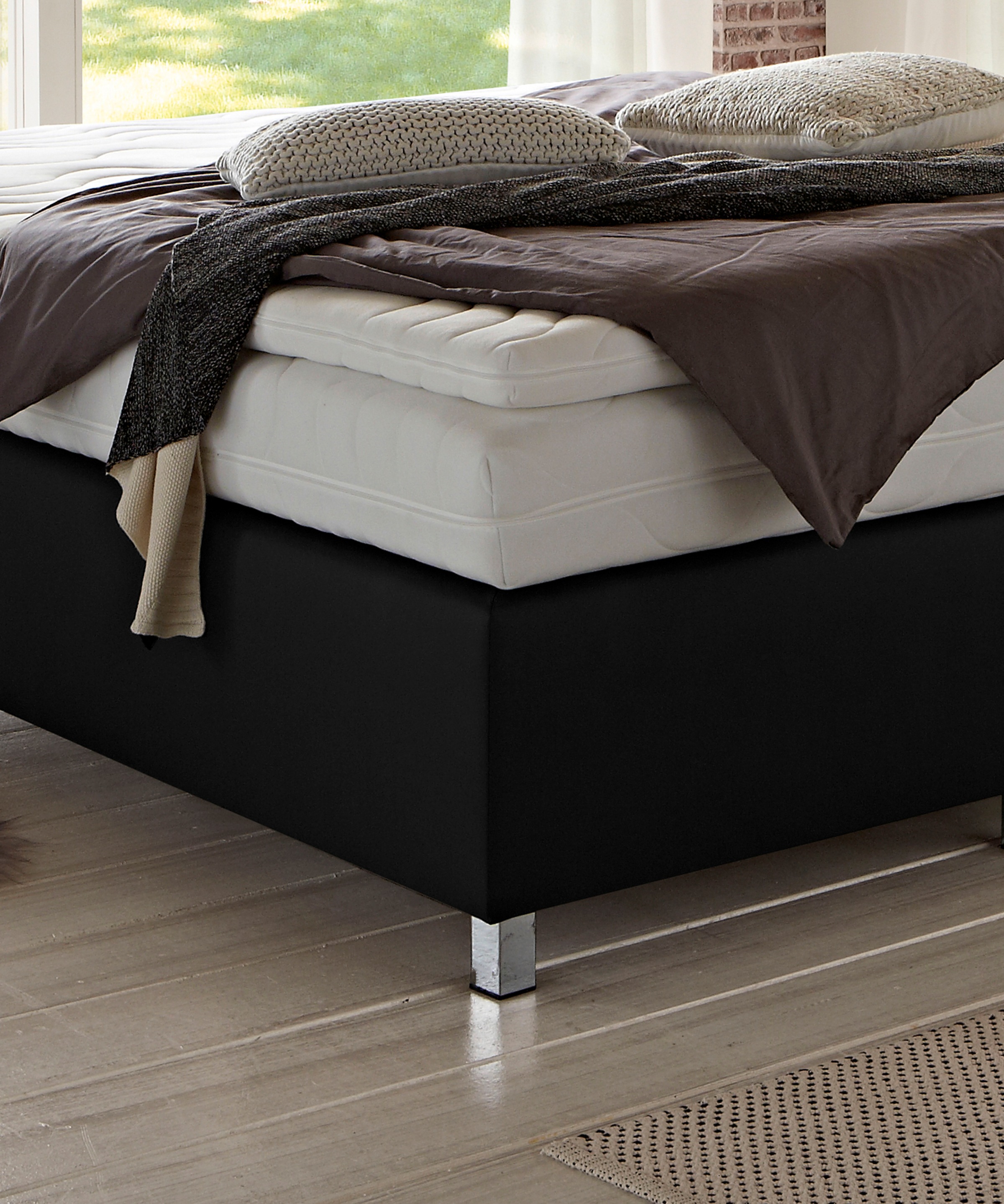 Westfalia Schlafkomfort Boxspringbett "London in den Breiten 160x200, 180x2 günstig online kaufen