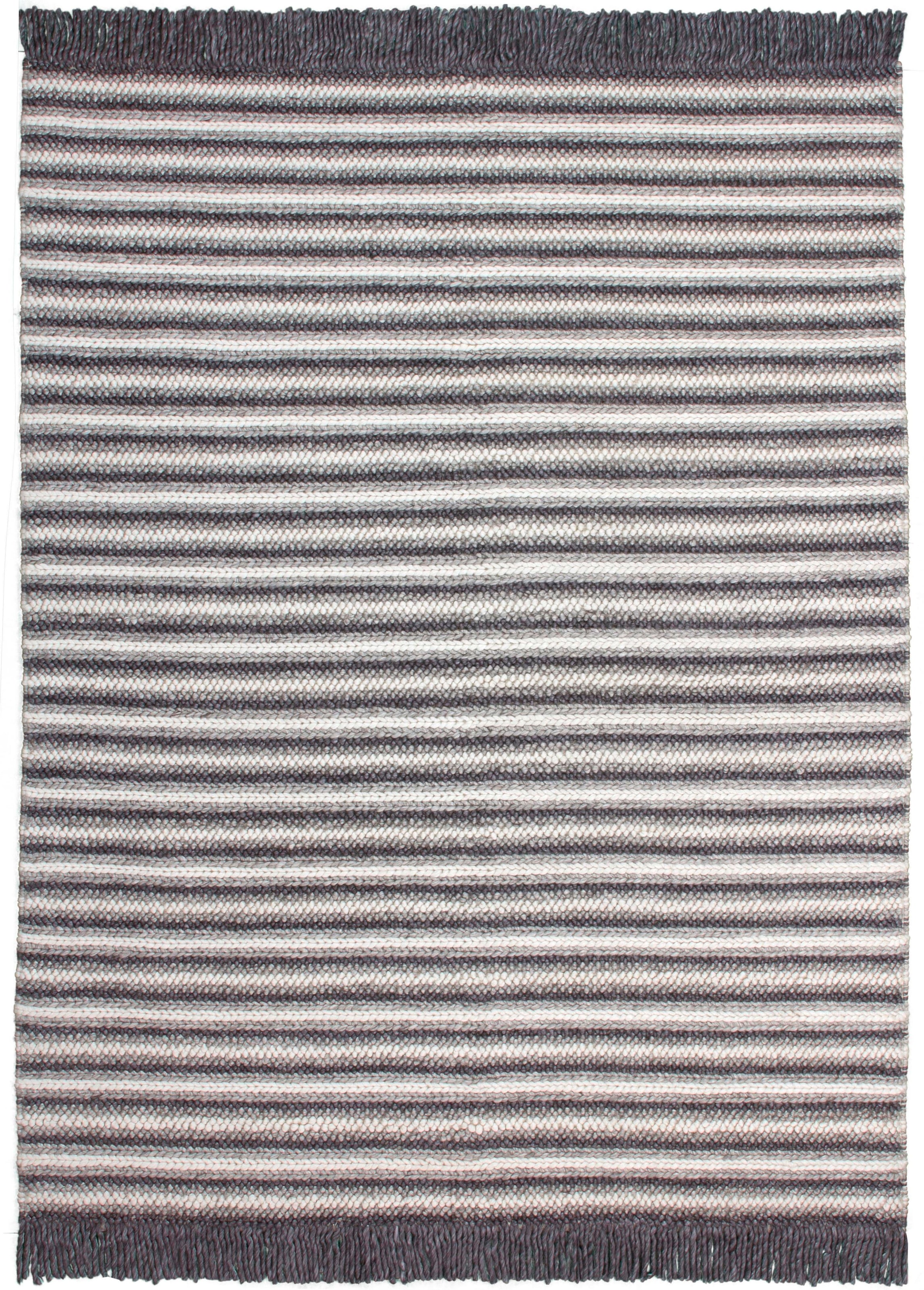 calo-deluxe Teppich »Bature 400«, rechteckig, Wolle und Viskose mit  Fransen, Wohnzimmer auf Rechnung | BAUR