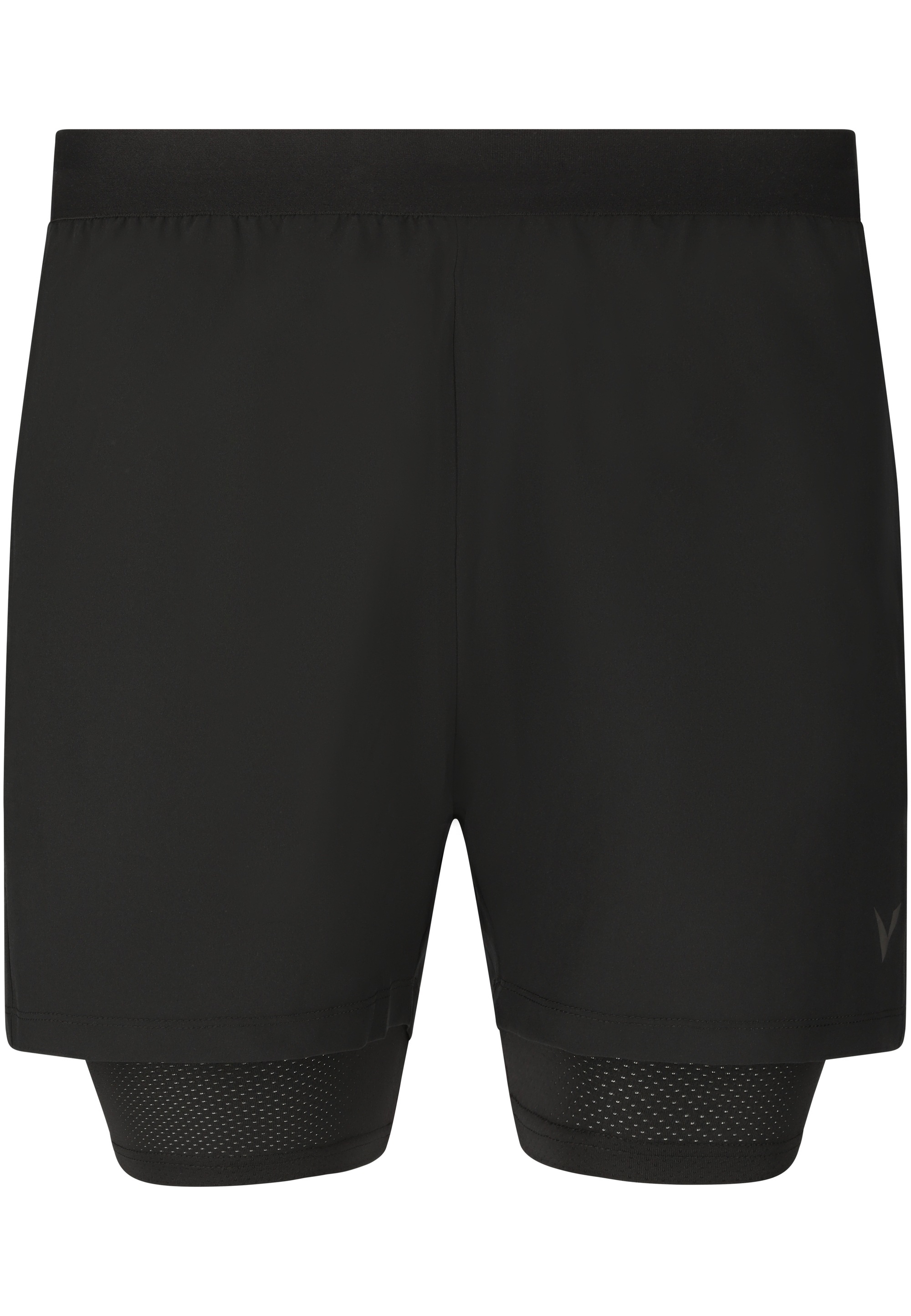 Shorts VIRTUS "Dylan V2", Herren, Gr. S, US-Größen, schwarz, 90% Polyester, 10% Elasthan, unifarben, Hosen Shorts, 4-Wege Stretch 2