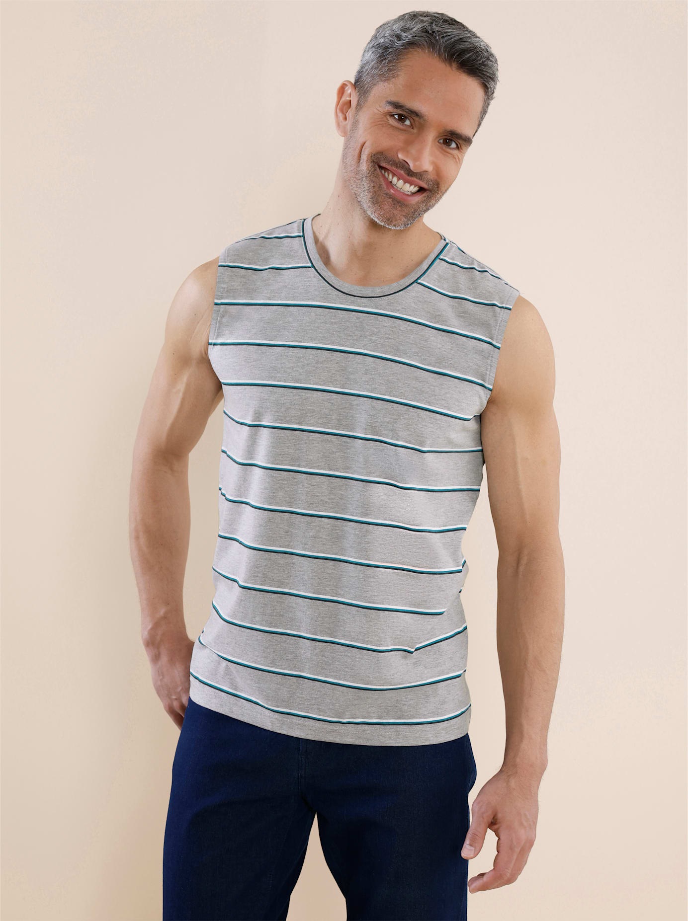 Classic Rundhalsshirt "Achselshirt" 1 Stk. tlg. günstig online kaufen