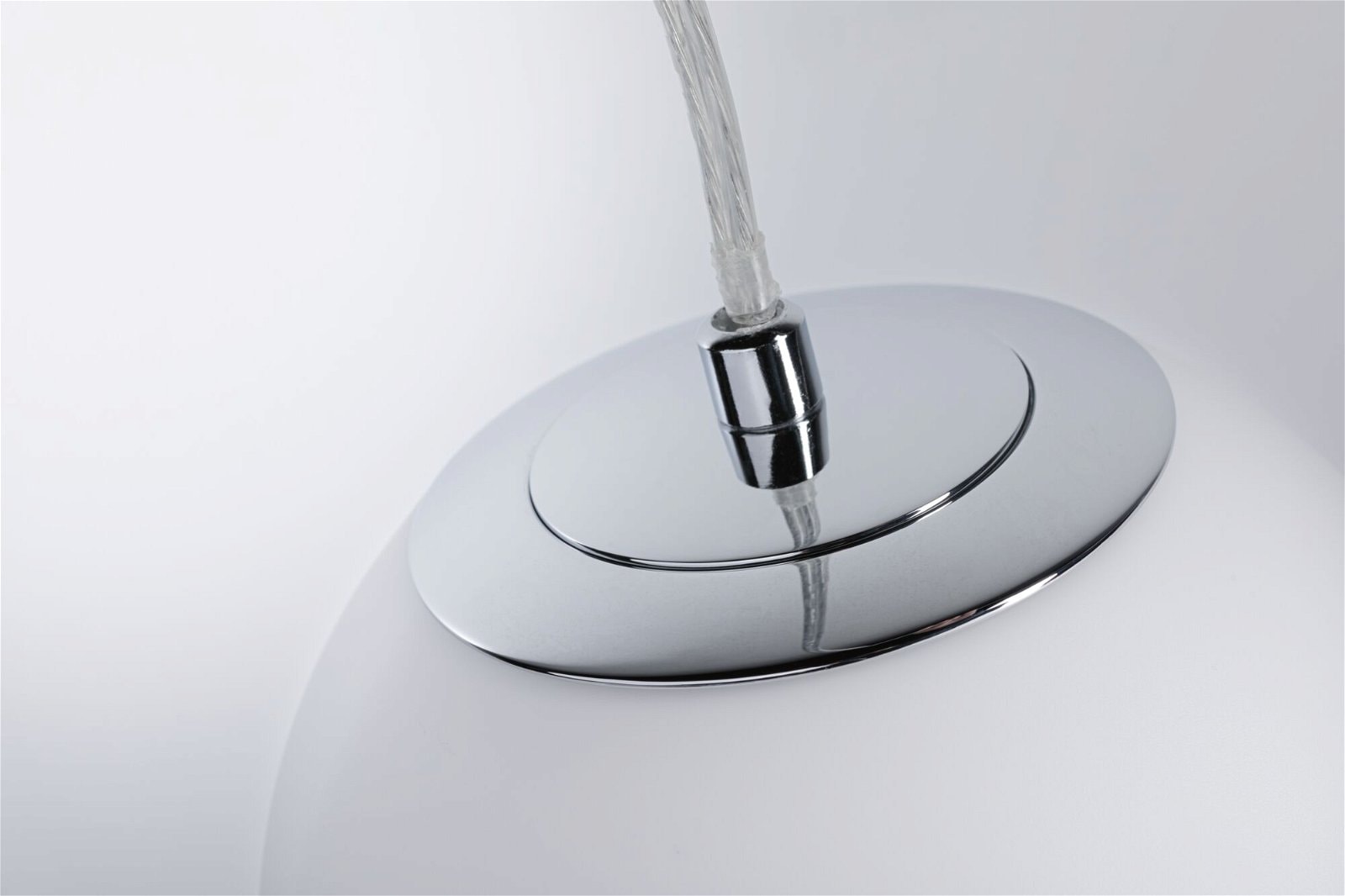 Paulmann LED Pendelleuchte BAUR 1 Bathroom IP44 Glas/Metall«, | Satin/Chrom »Selection 9W Gove 3000K flammig-flammig