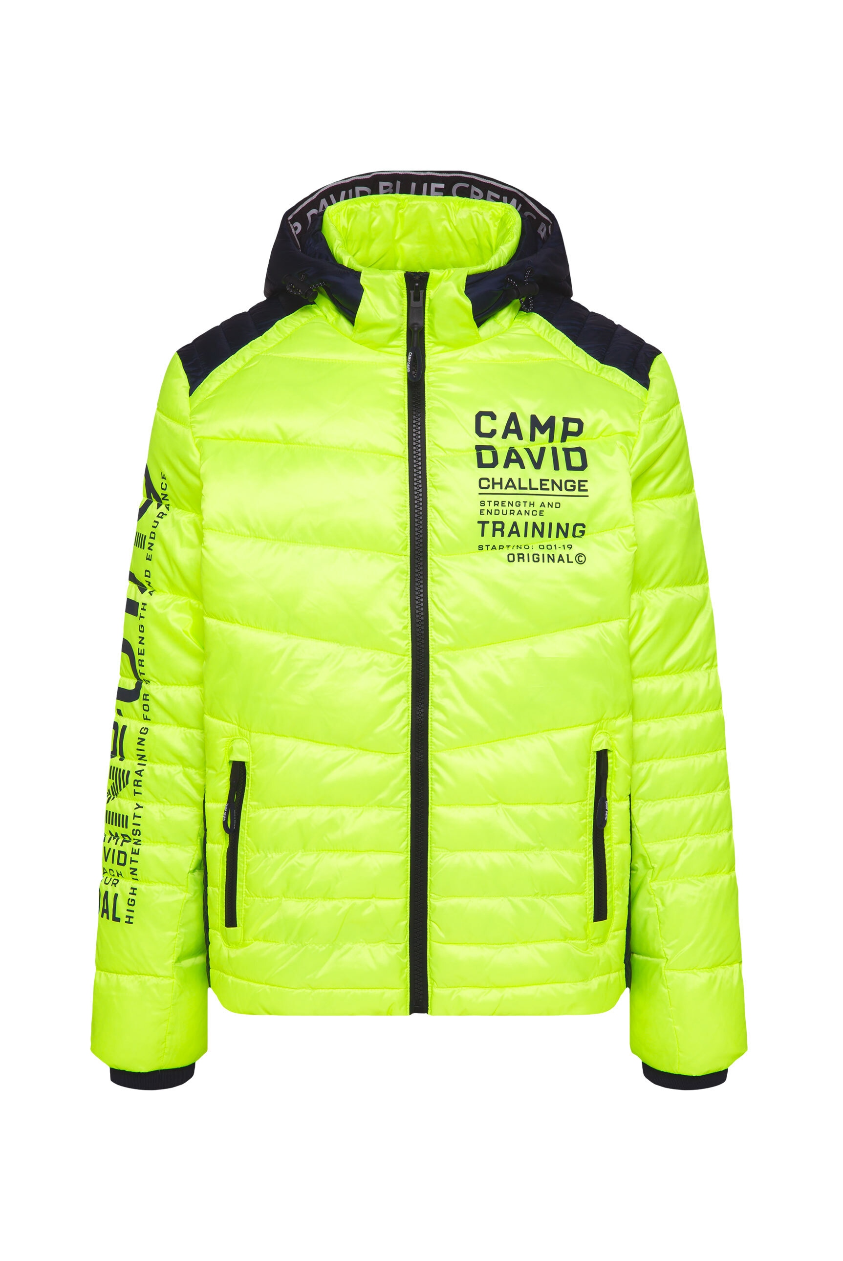 CAMP DAVID Winterjacke, mit Kapuze, mit abtrennbarer Kapuze