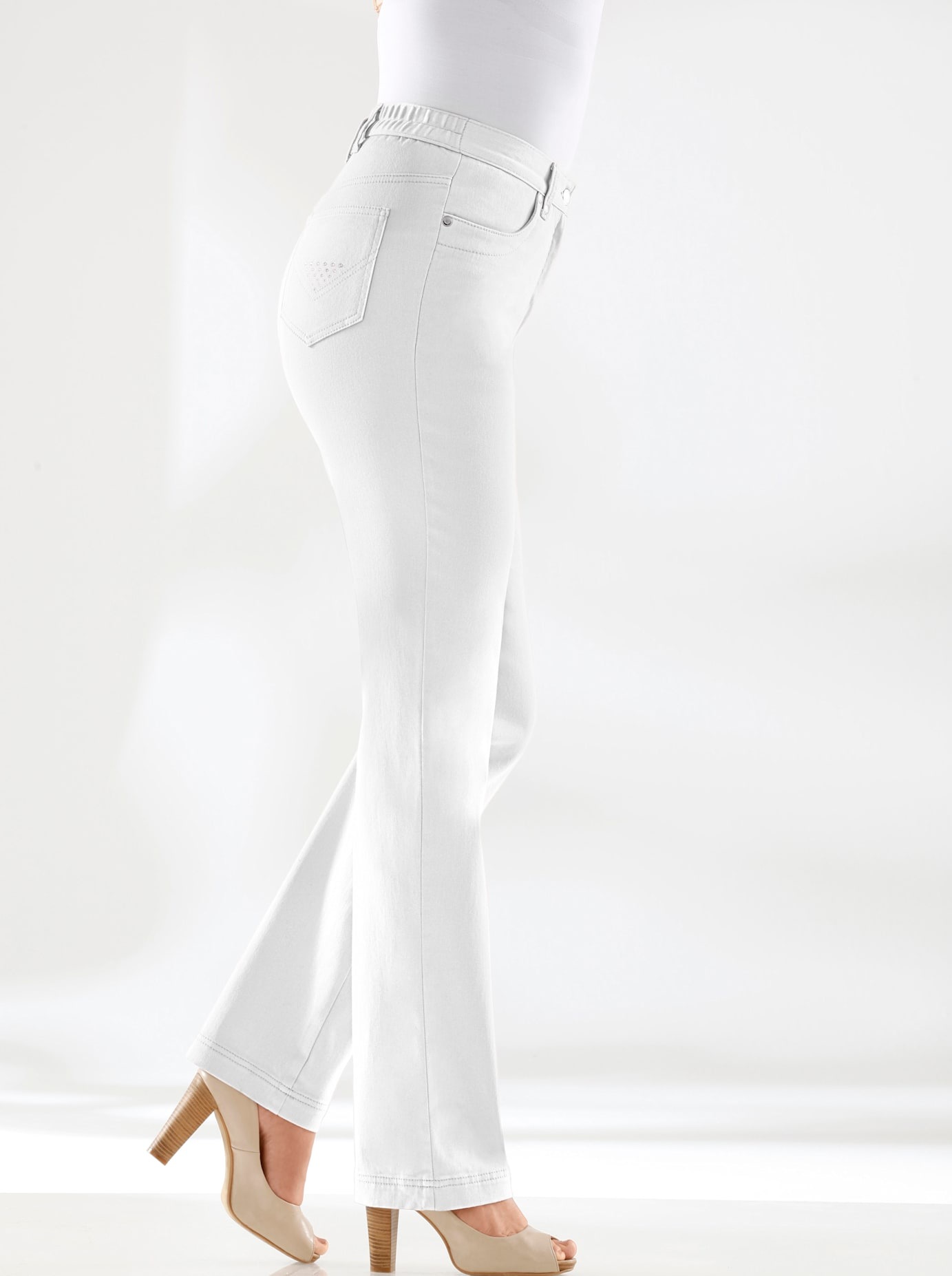 Lady Stretch-Jeans, (1 tlg.)