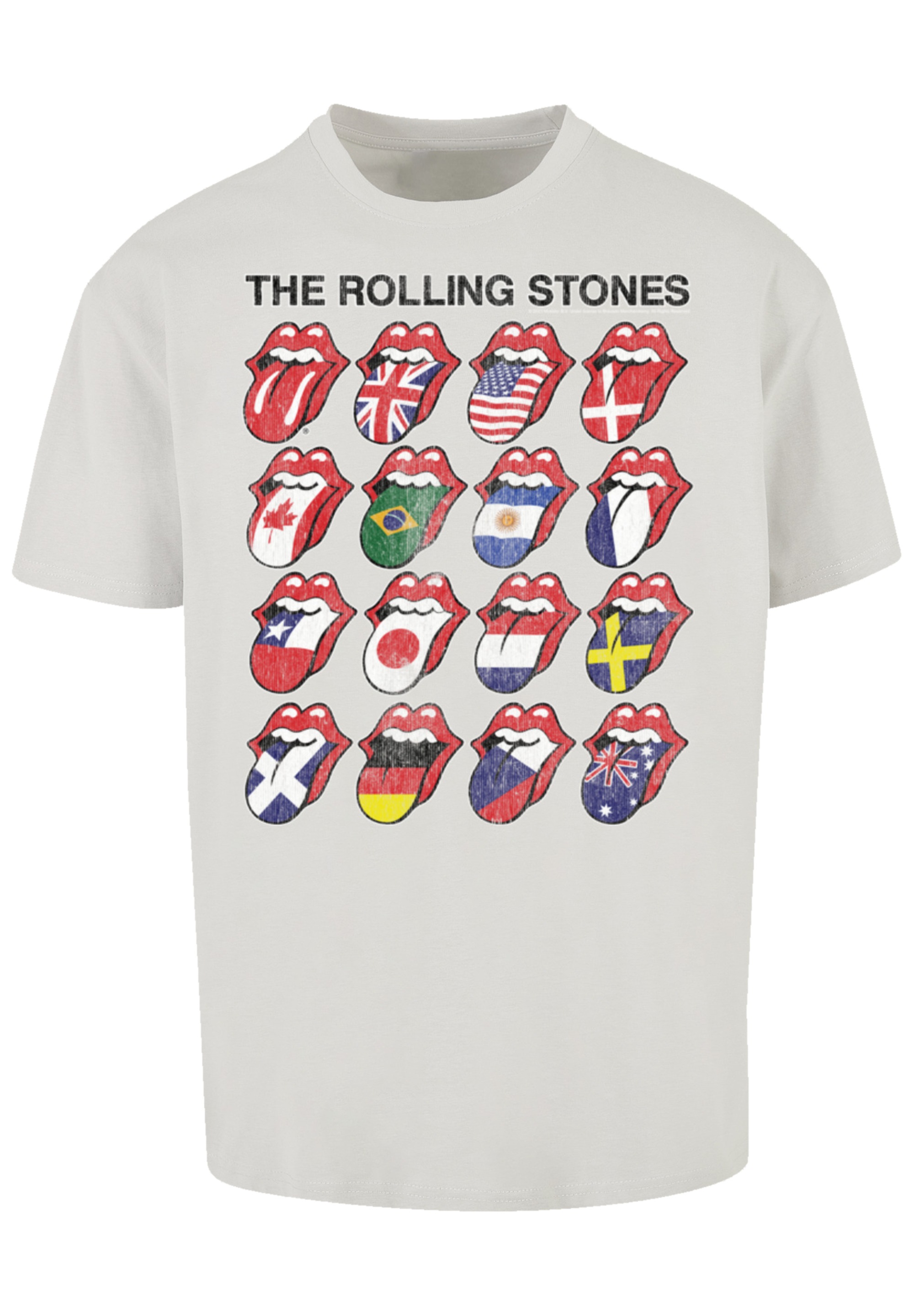 F4NT4STIC T-Shirt "The Rolling Stones Voodoo Lounge Tongues" Musik, Band, L günstig online kaufen