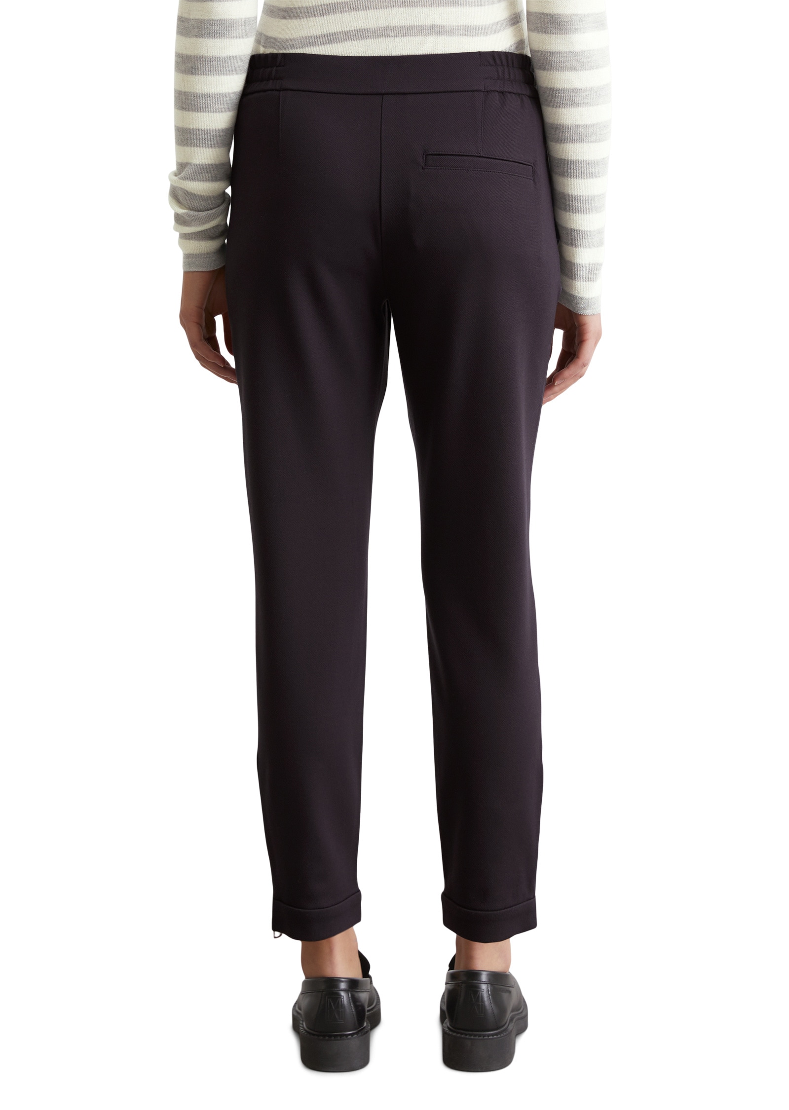 Marc O'Polo Chinohose »aus kompaktem Jersey-Twill«