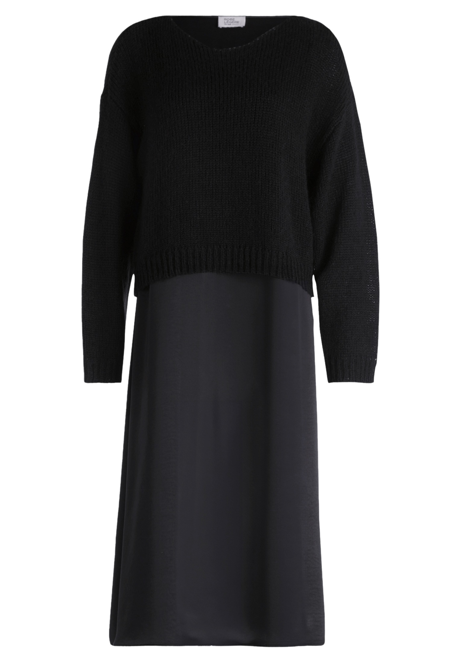 Vera Mont Druckkleid »Vera Mont Damen Casual-Kleid zweiteilig«, Materialmix
