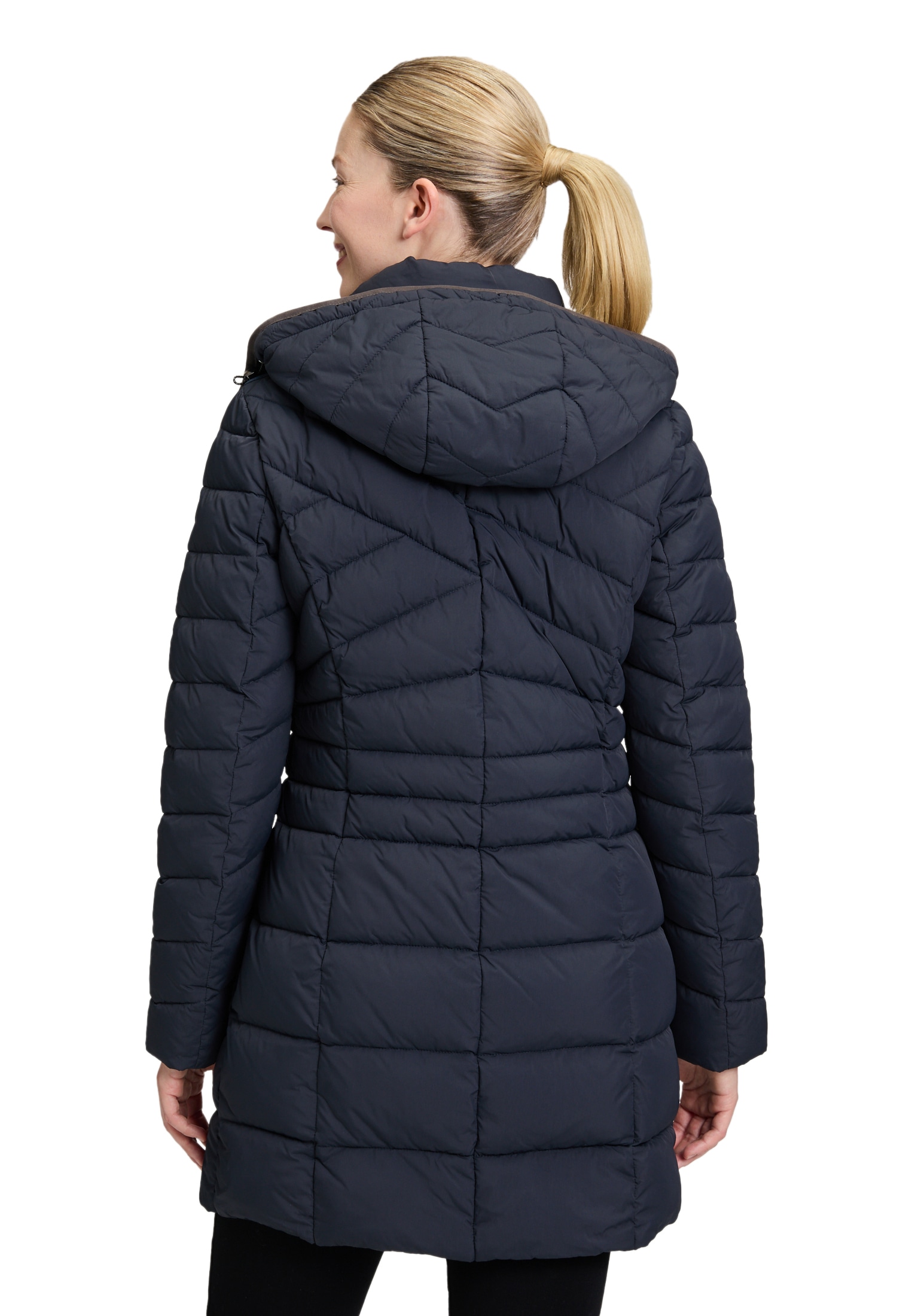 Gil Bret Steppjacke »Gil Bret Damen Steppmantel mit abnehmbarer Kapuze«, mit Kapuze