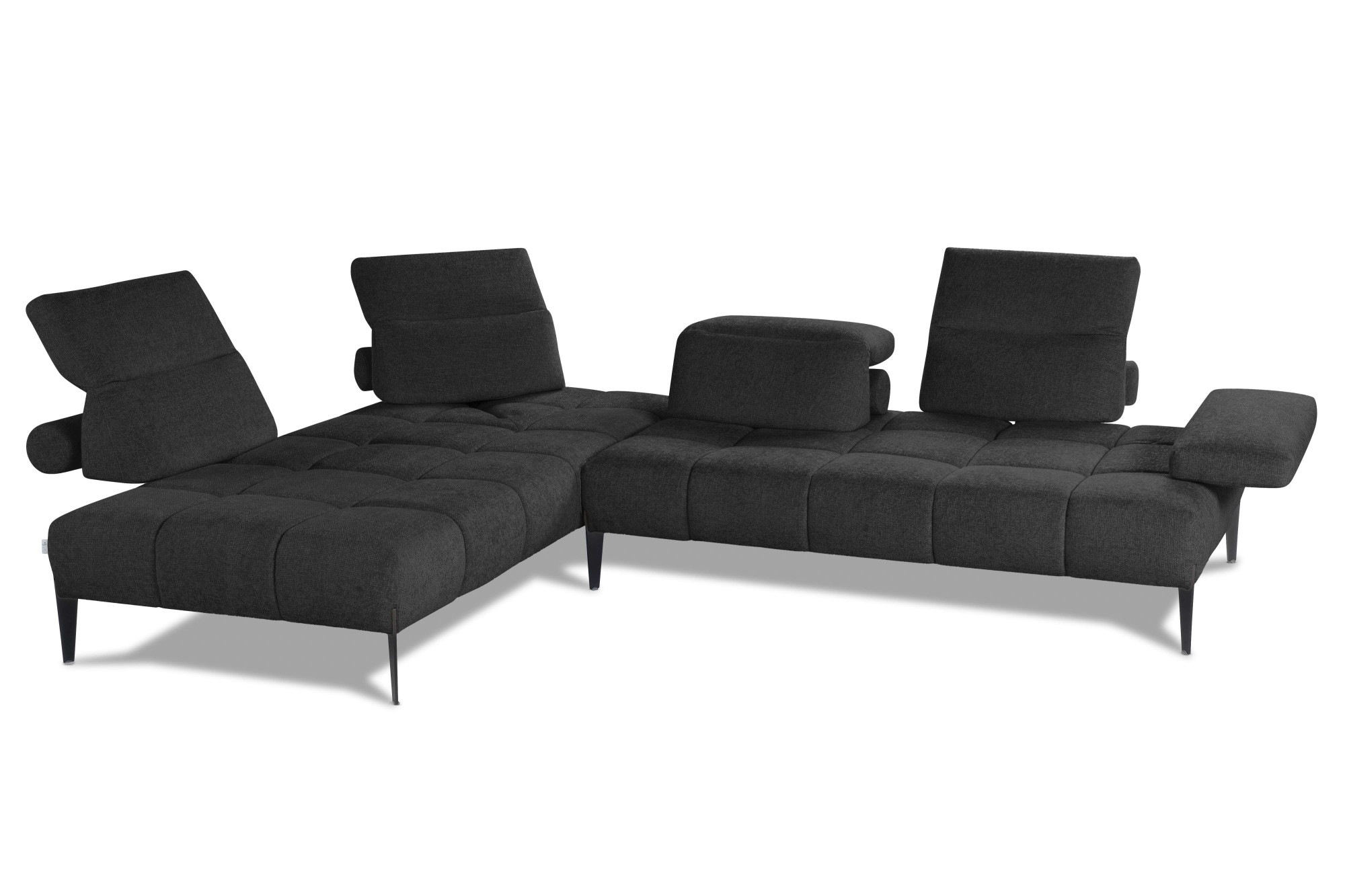 CALIA ITALIA Ecksofa "Skyline, Made in Italy, Design-Sofa, L-Form, mit Sitz günstig online kaufen