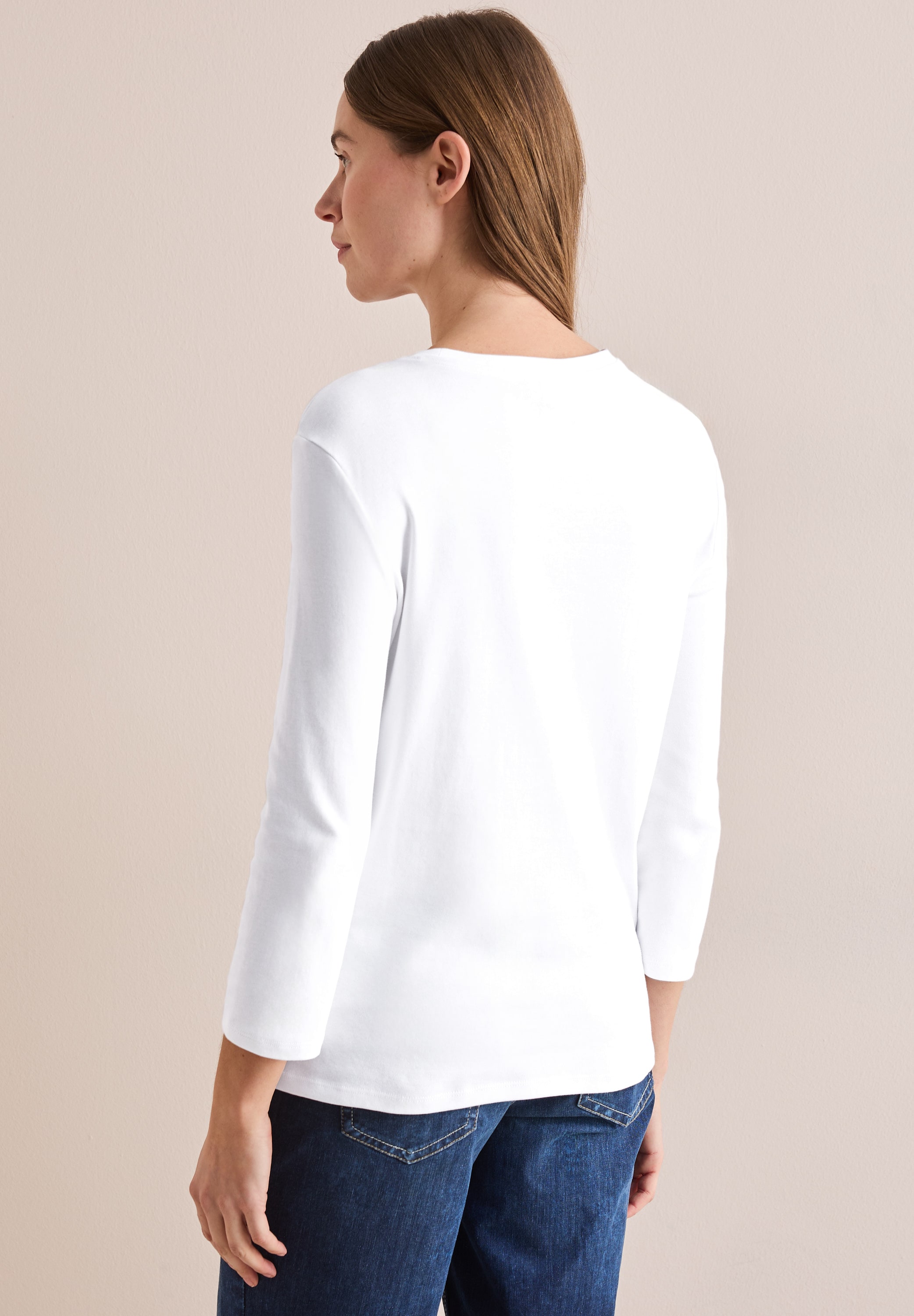 Cecil Langarmshirt, aus reiner Baumwolle