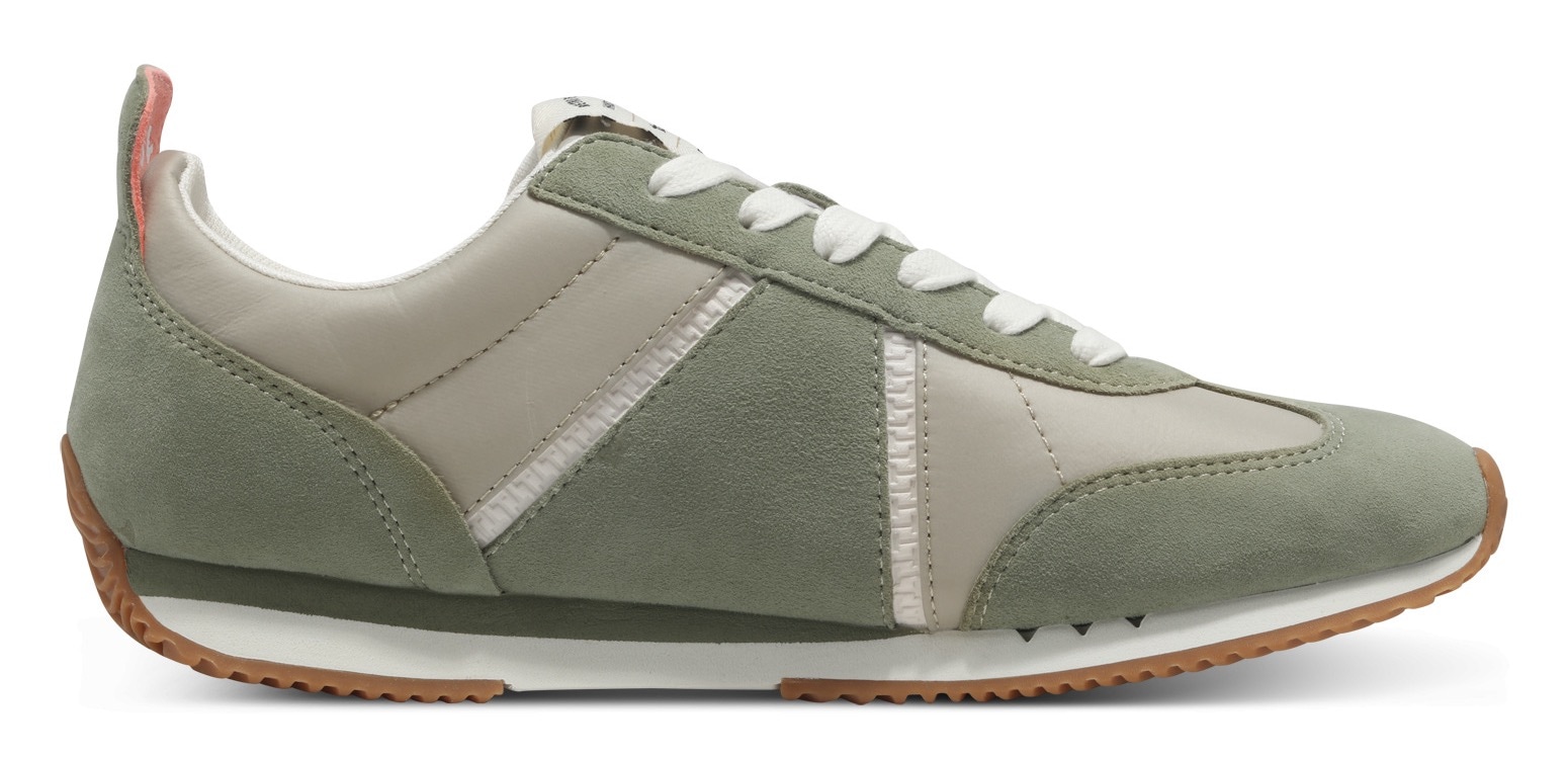 Tamaris Sneaker, Freizeitschuh, Halbschuh, Schnürschuh mit Logoaufnäher