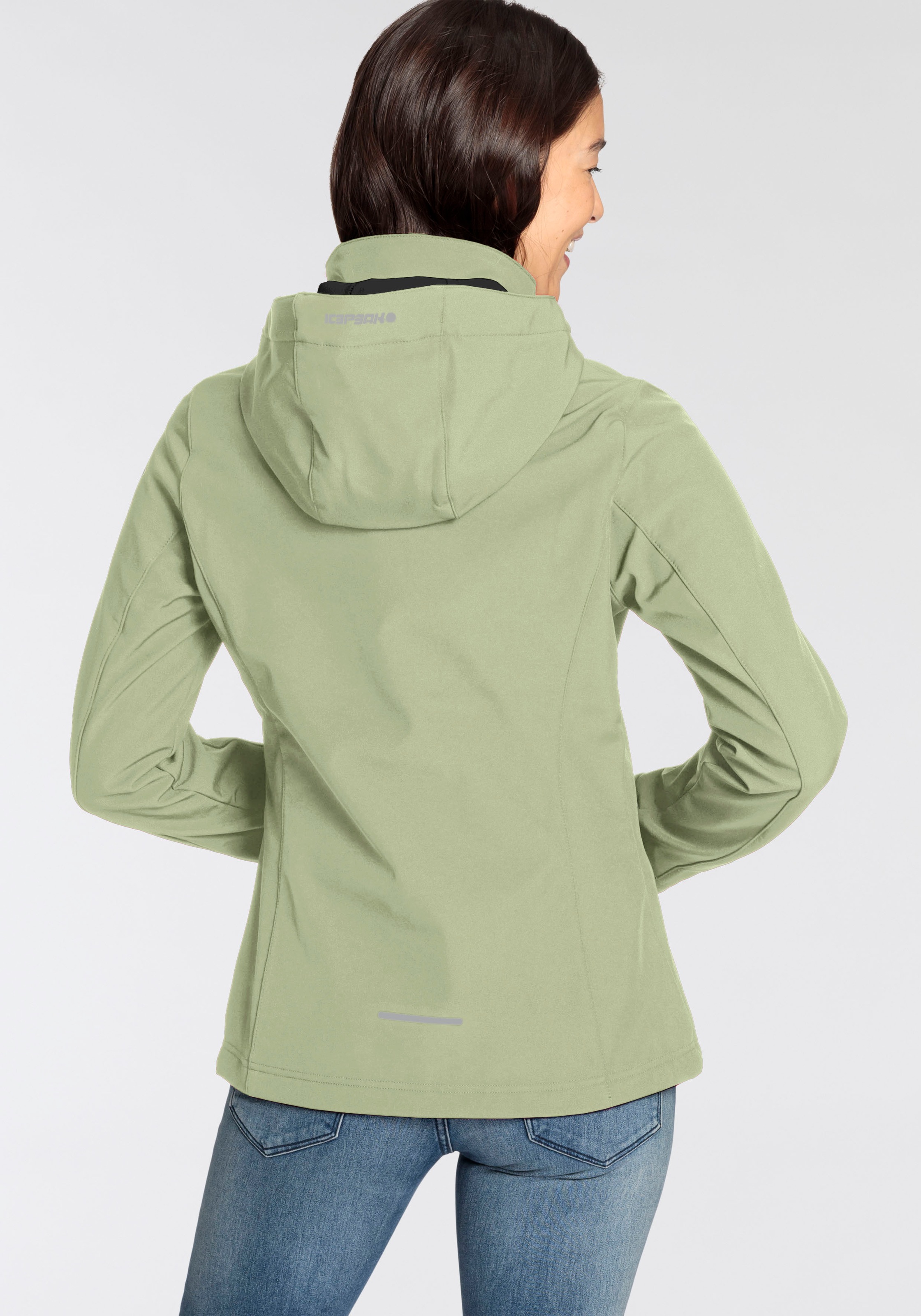 Icepeak Softshelljacke "D SOFTSHELLJACKE BRENHAM" mit Kapuze für vielseitig günstig online kaufen