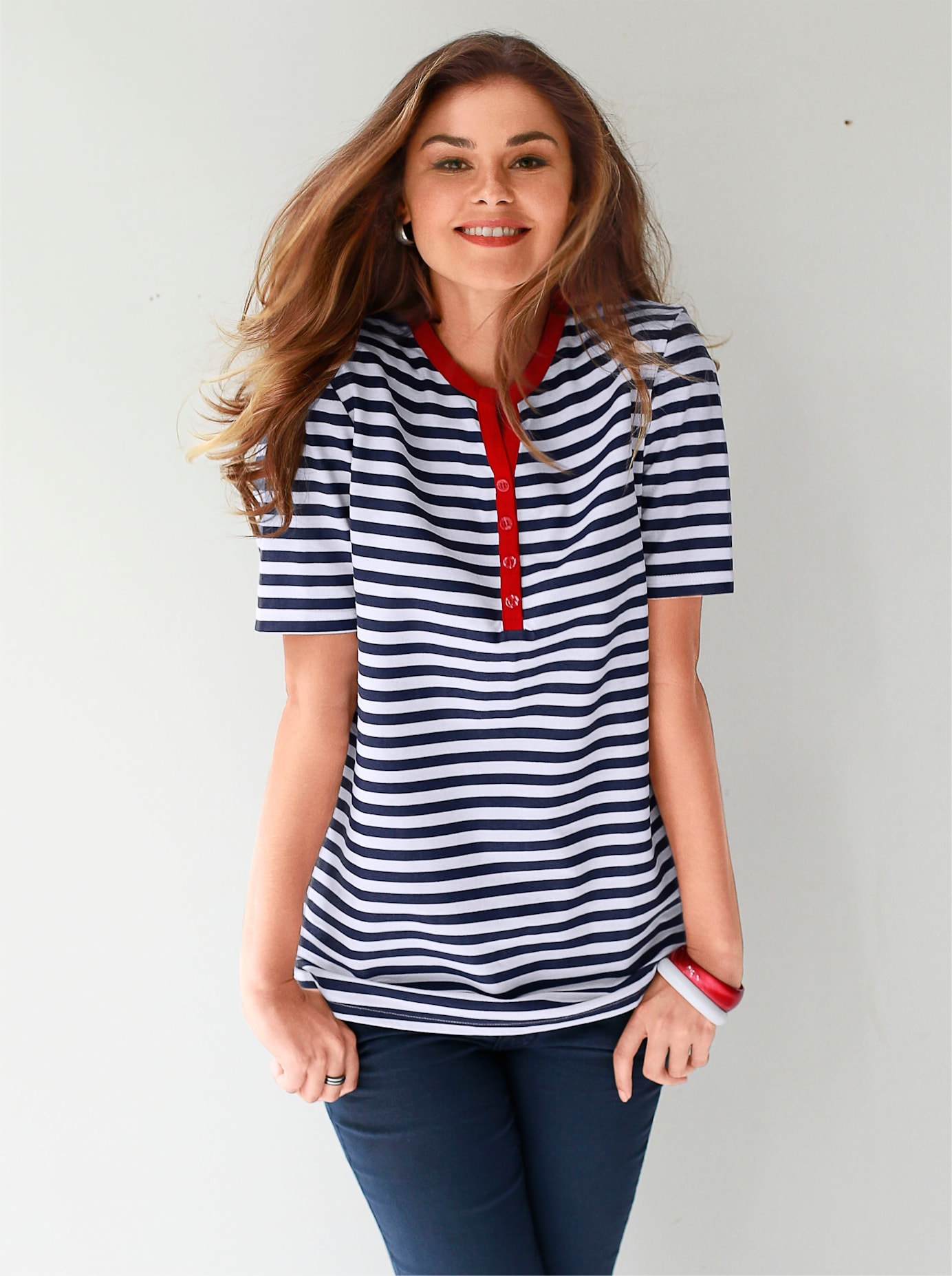 Classic Basics Kurzarmshirt "Shirt" 1 Stk. tlg. günstig online kaufen