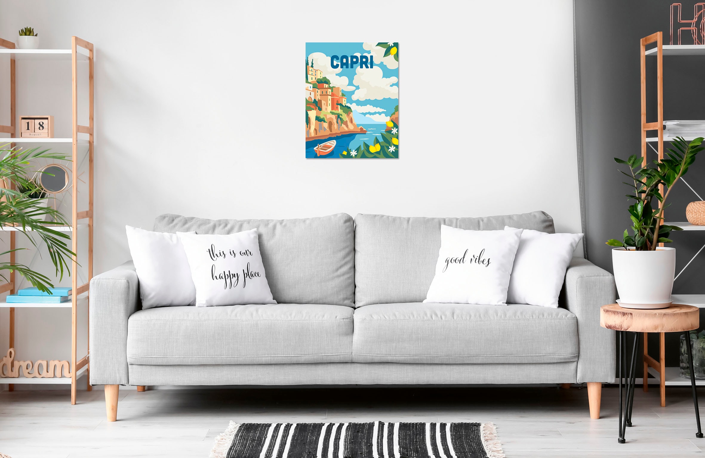Ravensburger Malen nach Zahlen »CreArt, Adults Trend, Capri«, für Erwachsene; Made in Europe