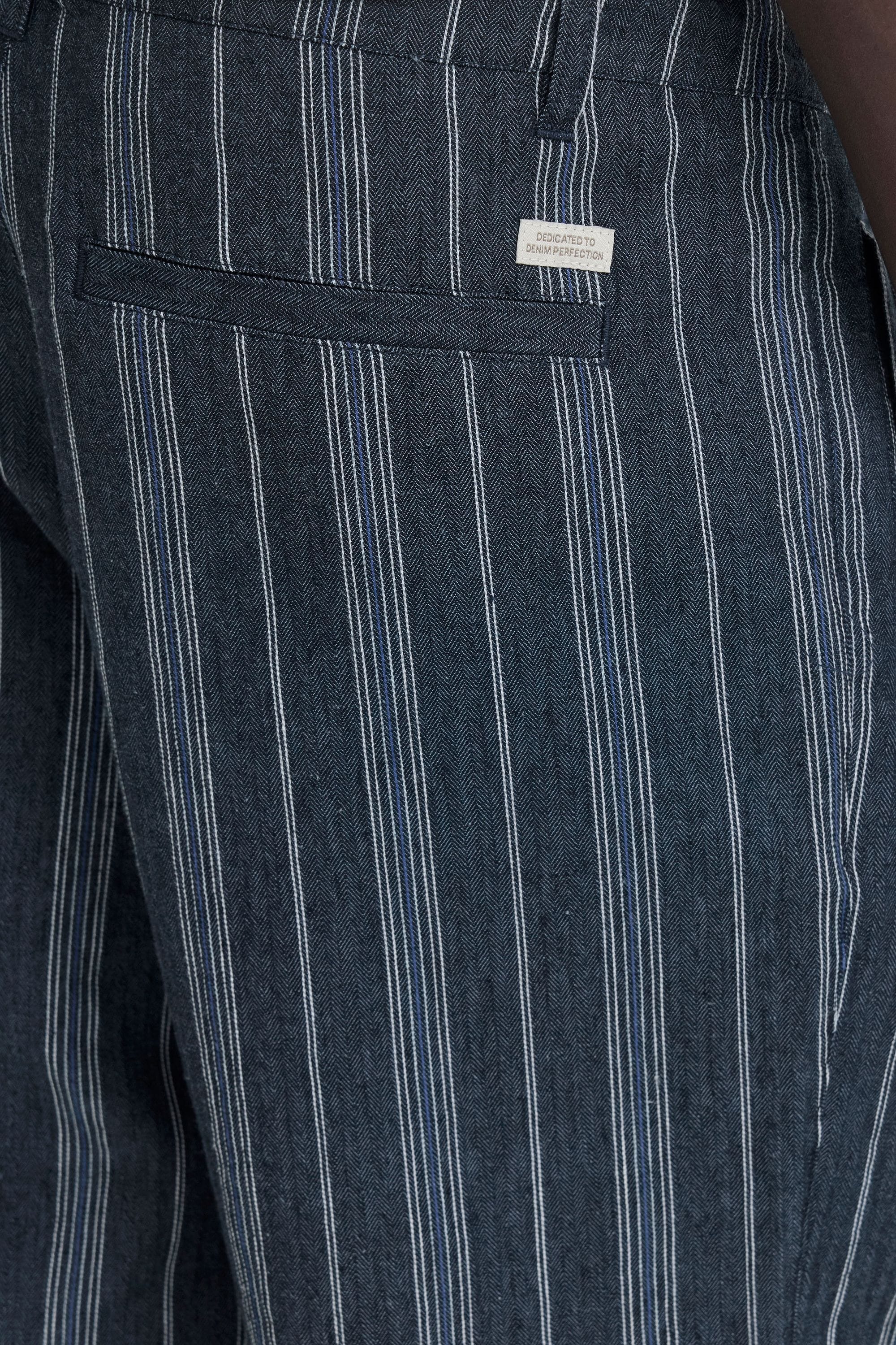 Blend Leinenhose »BHMaddox Linen Mix Striped«  Sommerliche Shorts aus Baumwoll-Leinen-Mix