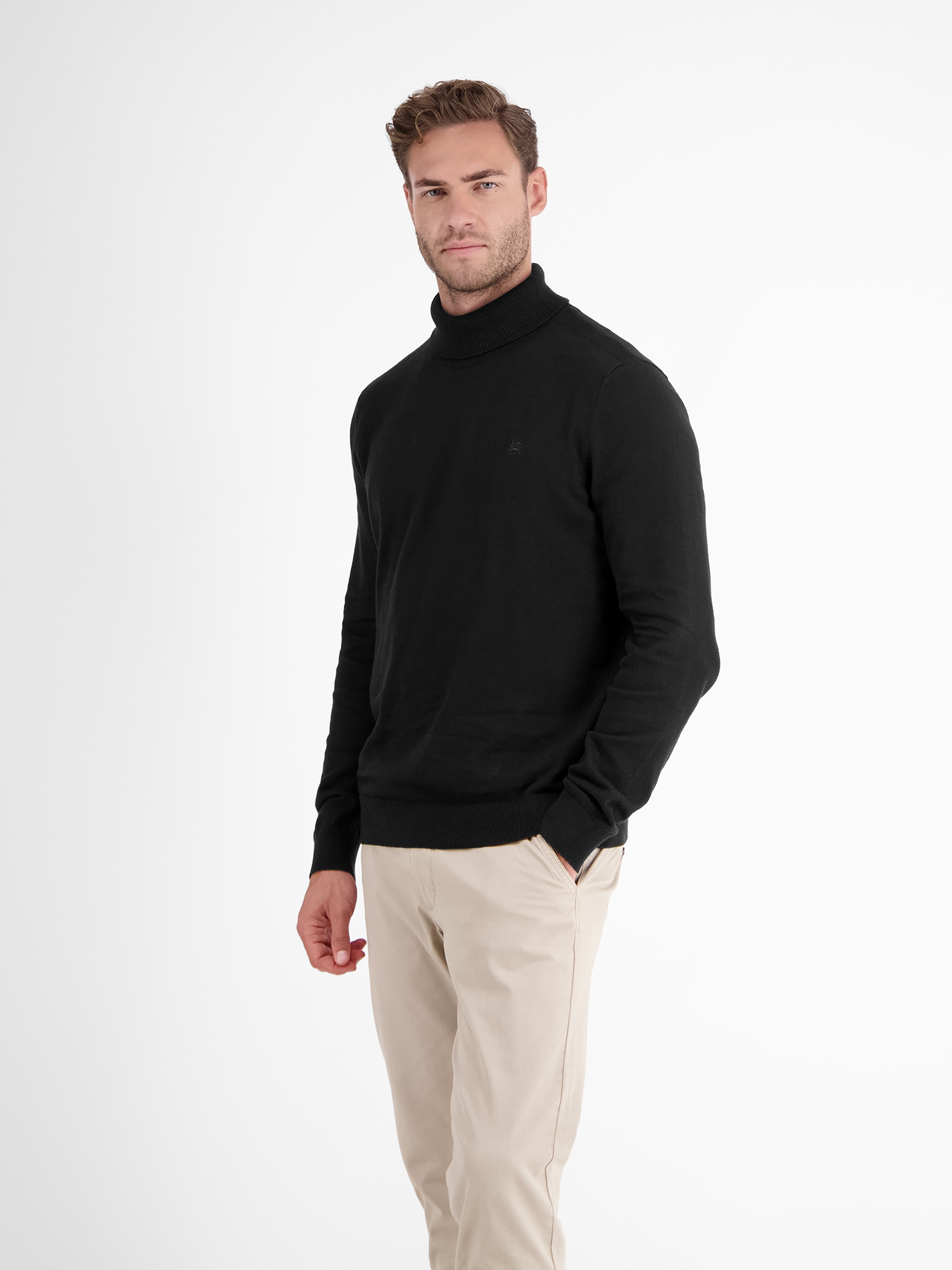 LERROS Rollkragenpullover »LERROS Rollkragen-Strickpullover«