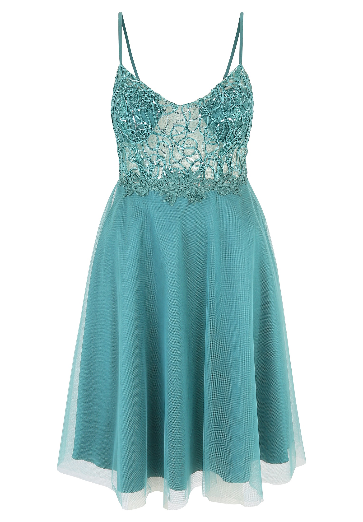 Vera Mont Cocktailkleid "Vera Mont Damen Cocktailkleid im Glitzer-Look", Pa günstig online kaufen