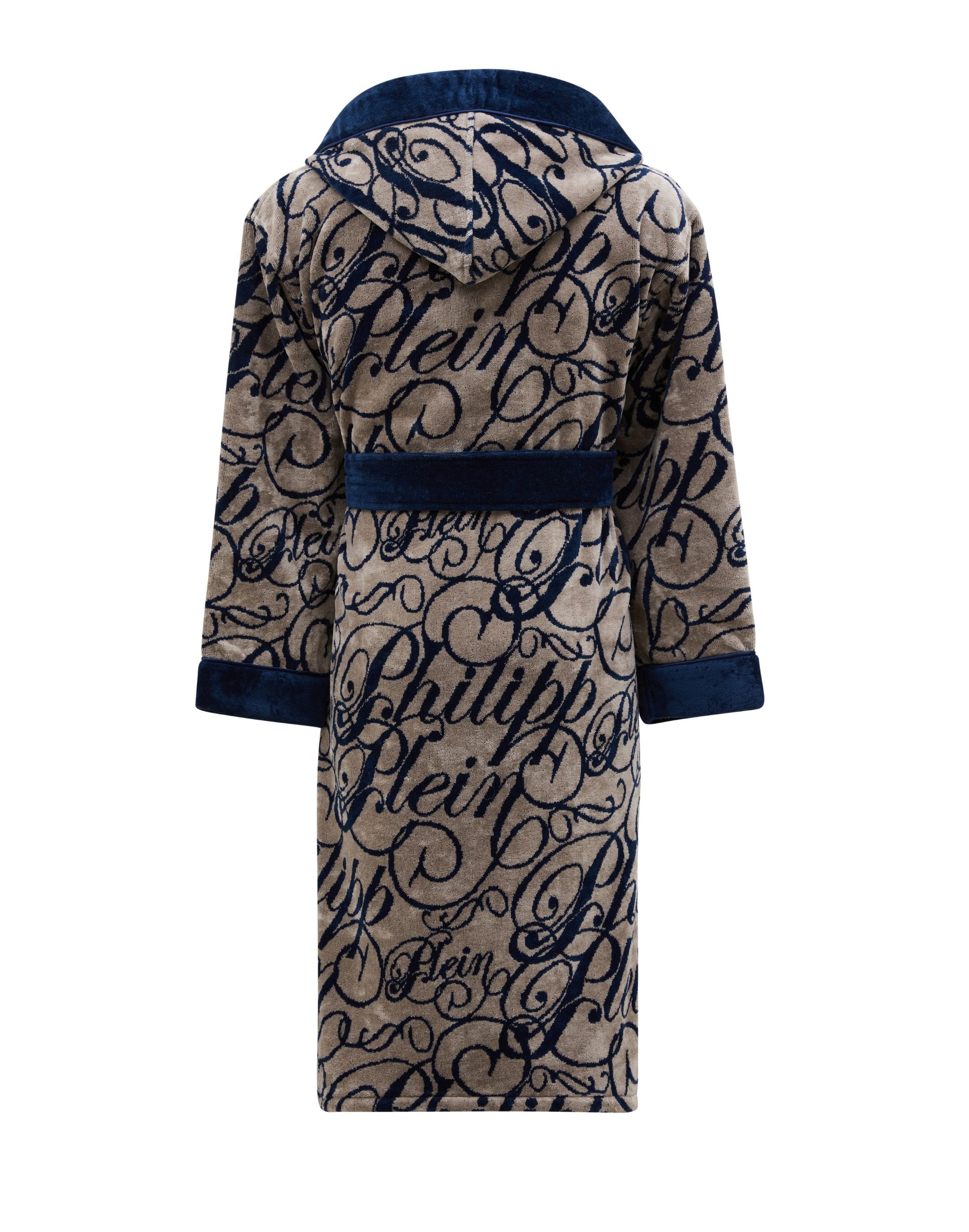 PHILIPP PLEIN Bademantel »Hooded Bathrobe Signature«