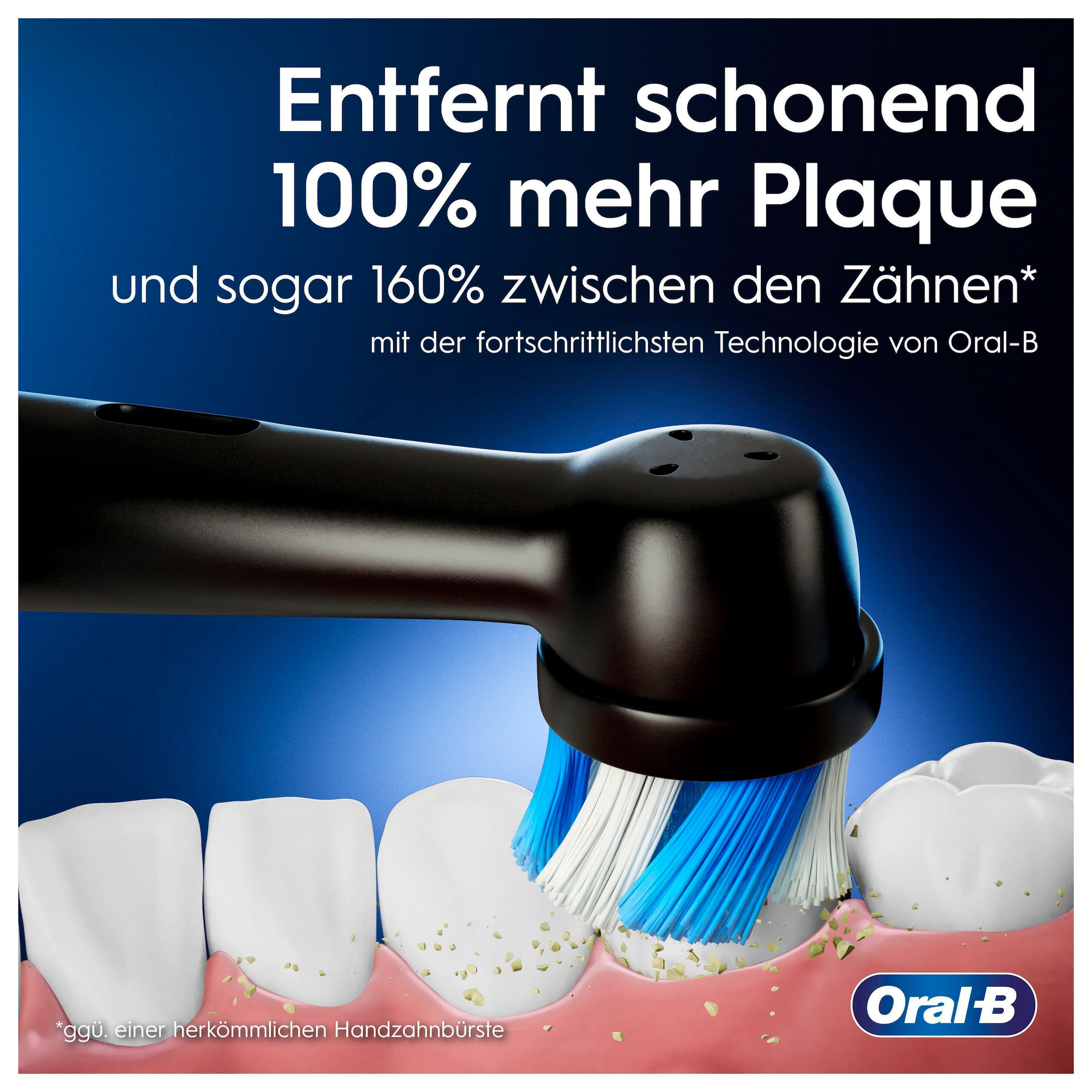 Oral-B Elektrische Zahnbürste »iO 5«, 1 St. Aufsteckbürsten, mit Magnet-Technologie, LED-Anzeige, 5 Putzmodi, Reiseetui
