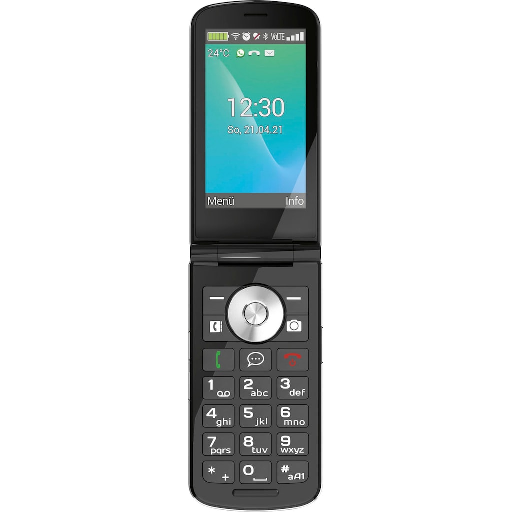 Emporia Smartphone »emporiaTOUCHsmart.2«, schwarz, 8,25 cm/3,25 Zoll, 8 GB Speicherplatz, 8 MP Kamera