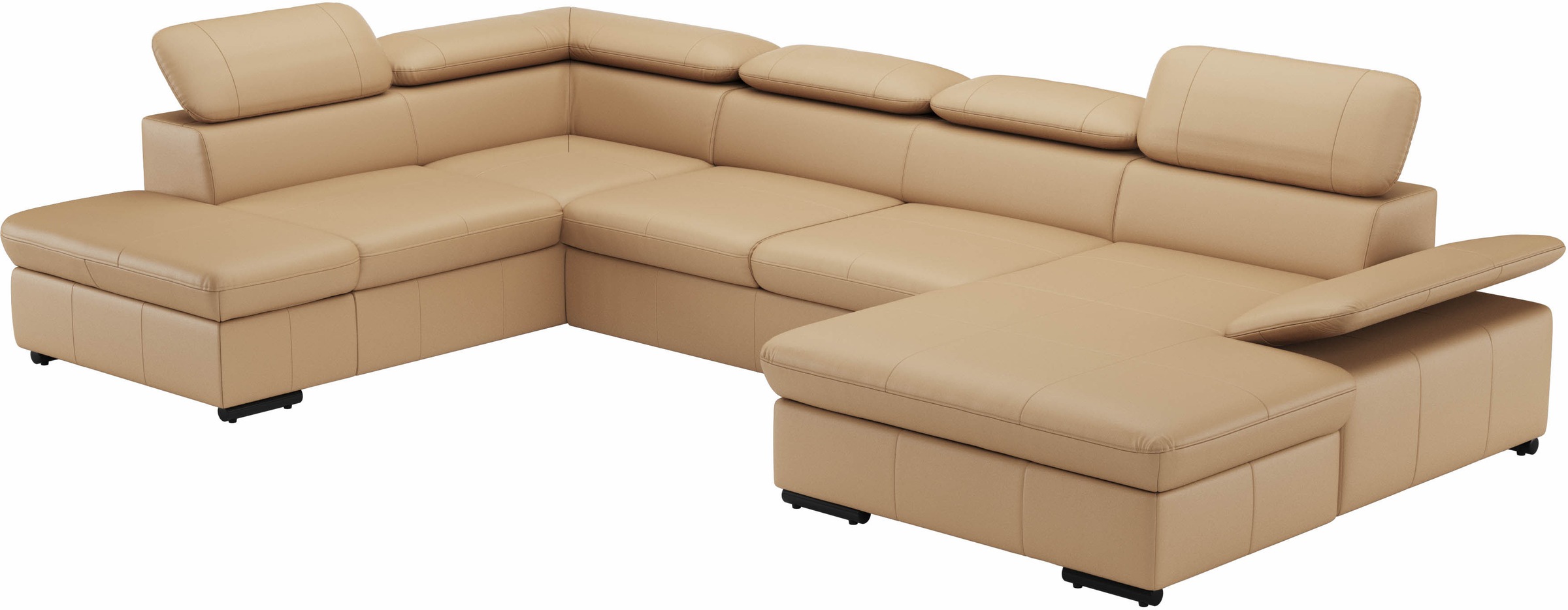 sit&more Wohnlandschaft »Alcudia U-Form«, wahlweise mit Bettfunktion