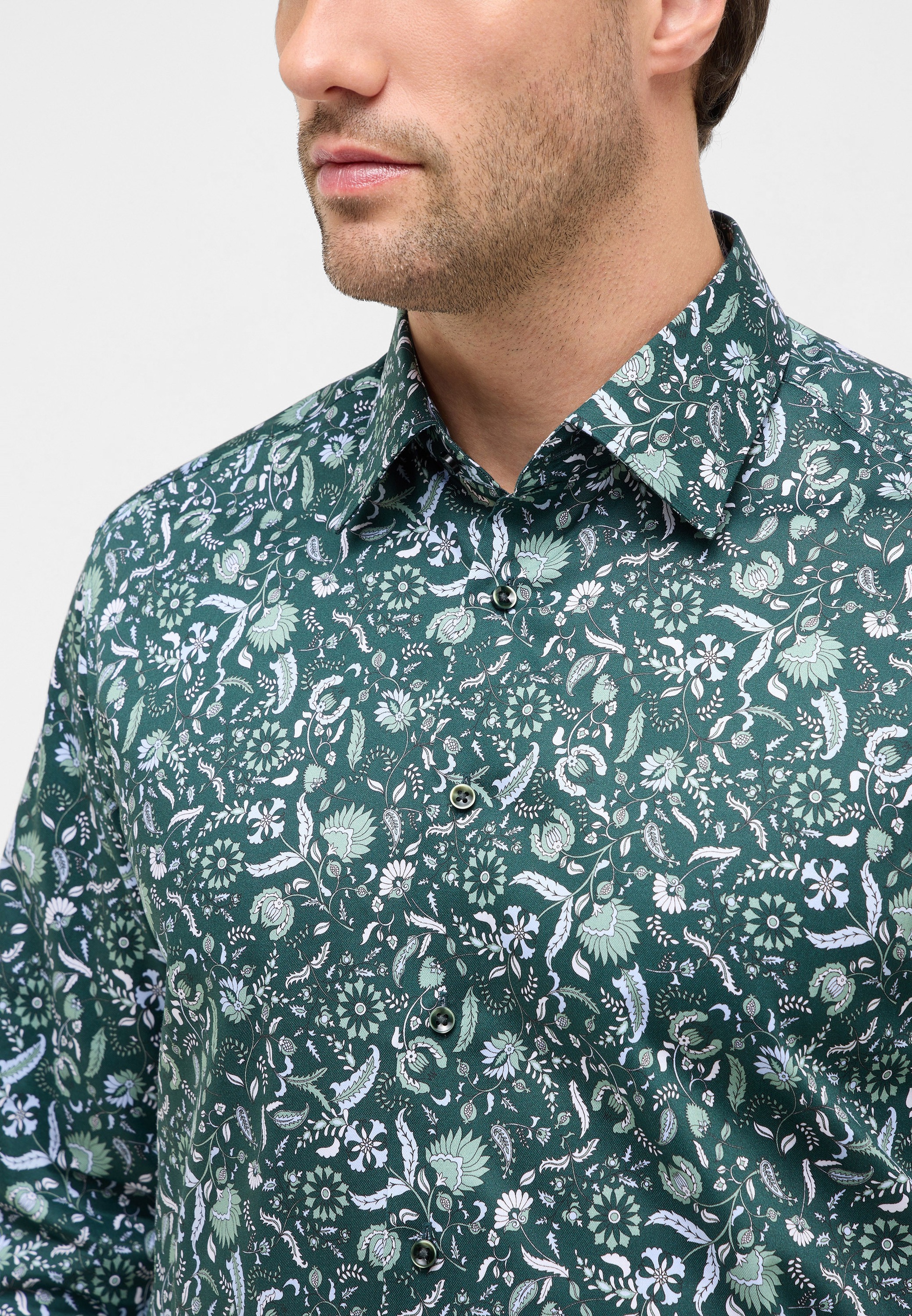 Thumbnail - Eterna Langarmhemd "MODERN FIT" NON IRON (bügelfrei)