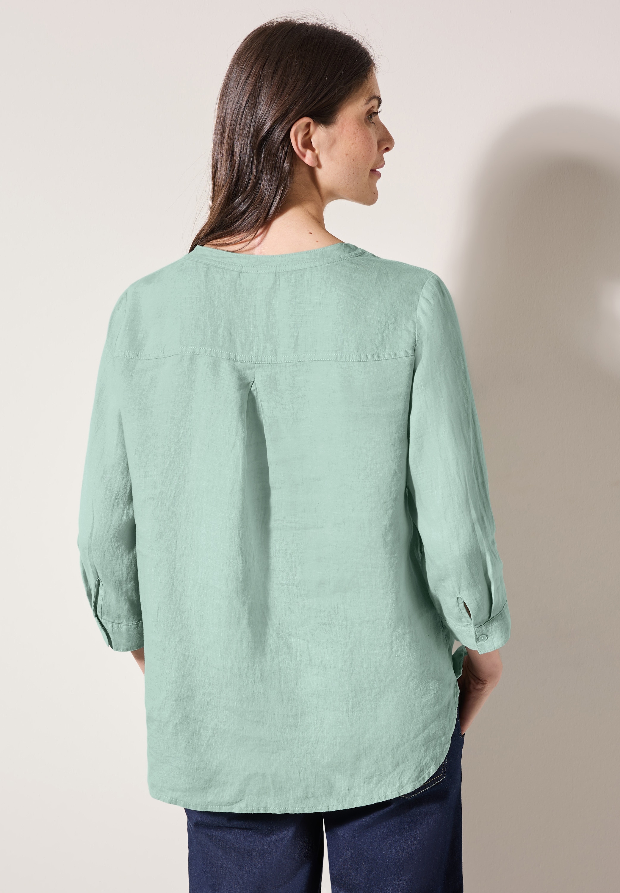 Cecil Klassische Bluse, mit 3/4 Ärmeln