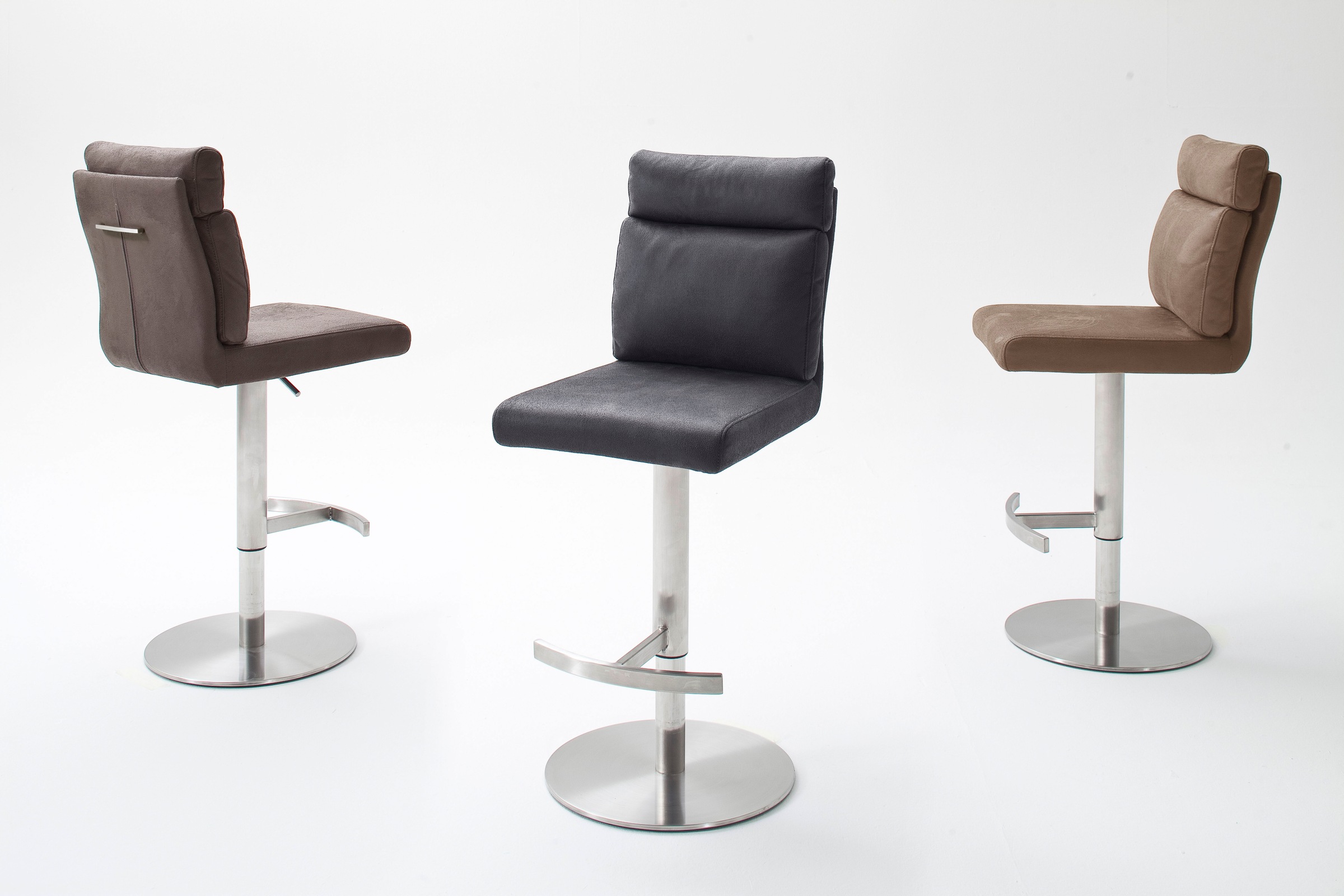 MCA furniture Bistrostuhl "RABEA", Polyester, Bodenplatte rund, 360 drehbar günstig online kaufen