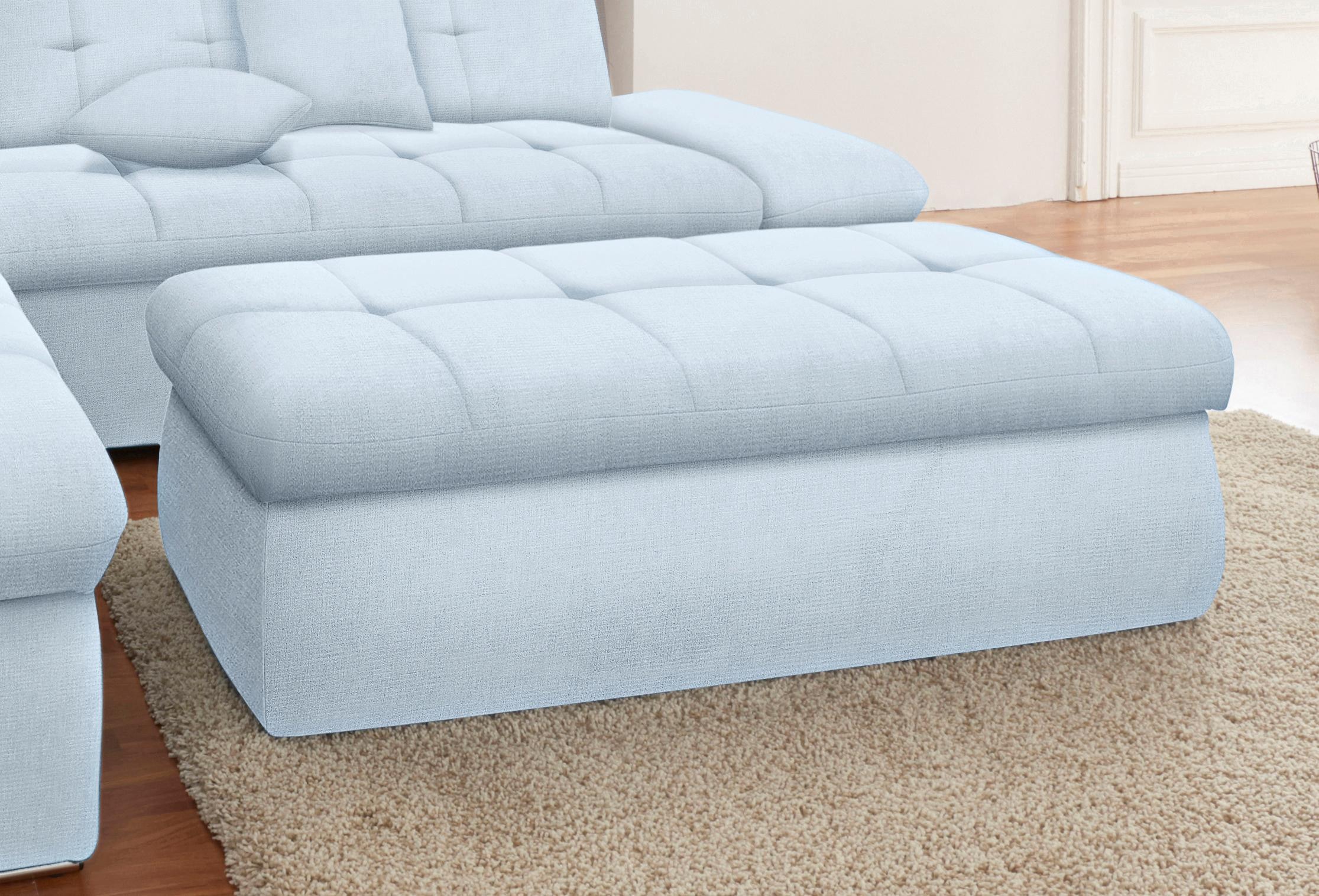 DOMO collection Hocker »NMoric«, mit Stauraumfach, auch in Cord