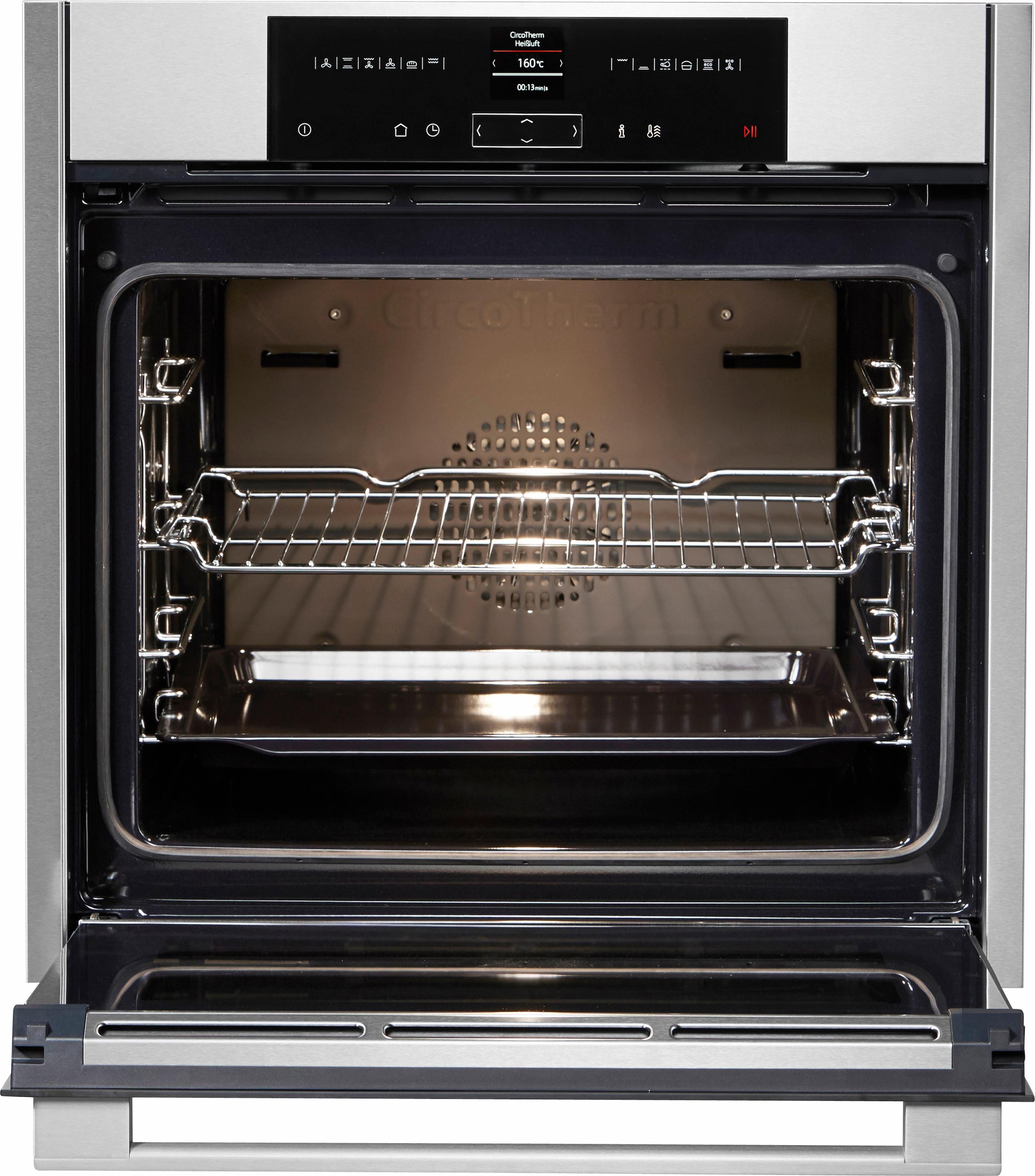 NEFF Einbaubackofen »B15CR22N1«, N 70, B15CR22N1, mit Teleskopauszug nachrüstbar, easyClean, CircoTherm®-Heißluft