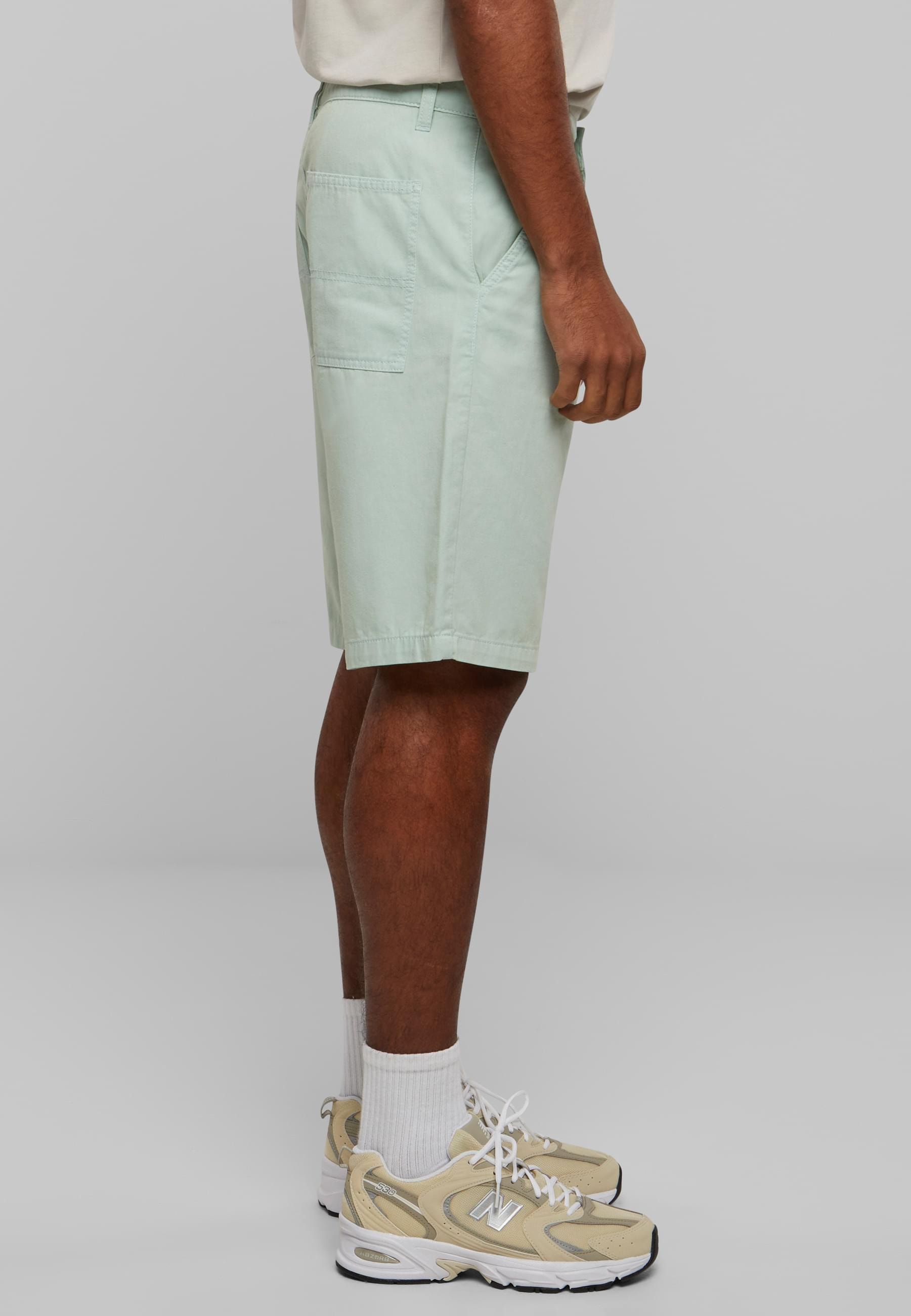 URBAN CLASSICS Chinoshorts »Urban Classics Herren Organic Skater Chino Shorts«, (1 tlg.)