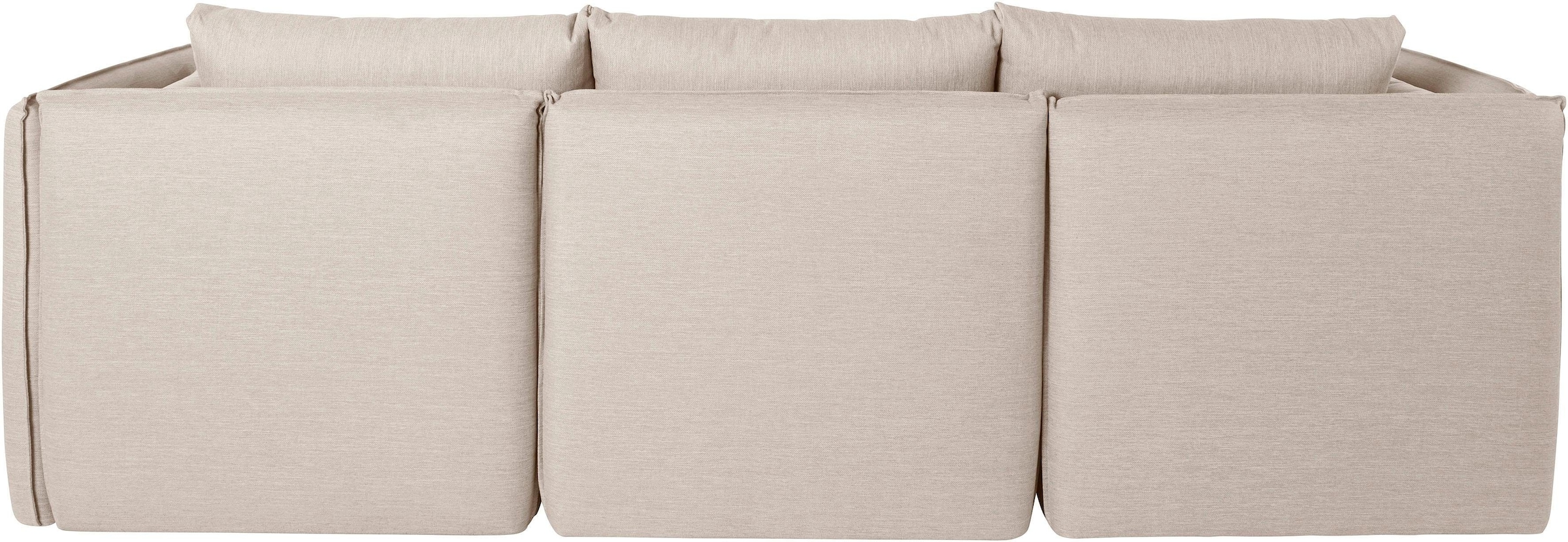 andas Ecksofa »Nöre«, (3 Teile), zusammengesetzt aus Modulen, in vielen Bezugsqualitäten und Farben