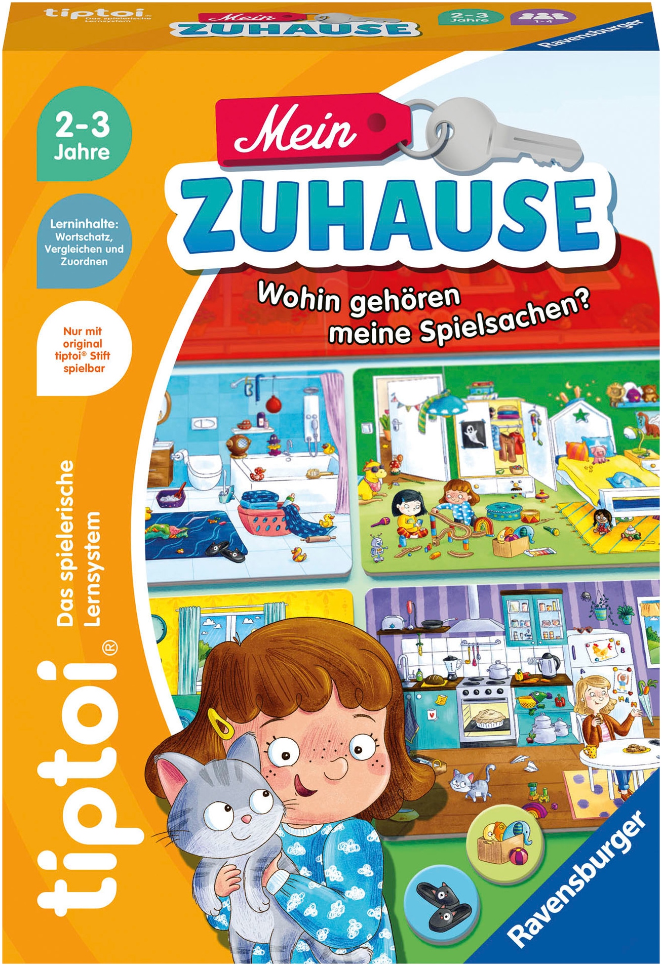 Puzzle »tiptoi® Mein Zuhause«, Made in Europe, FSC® - schützt Wald - weltweit