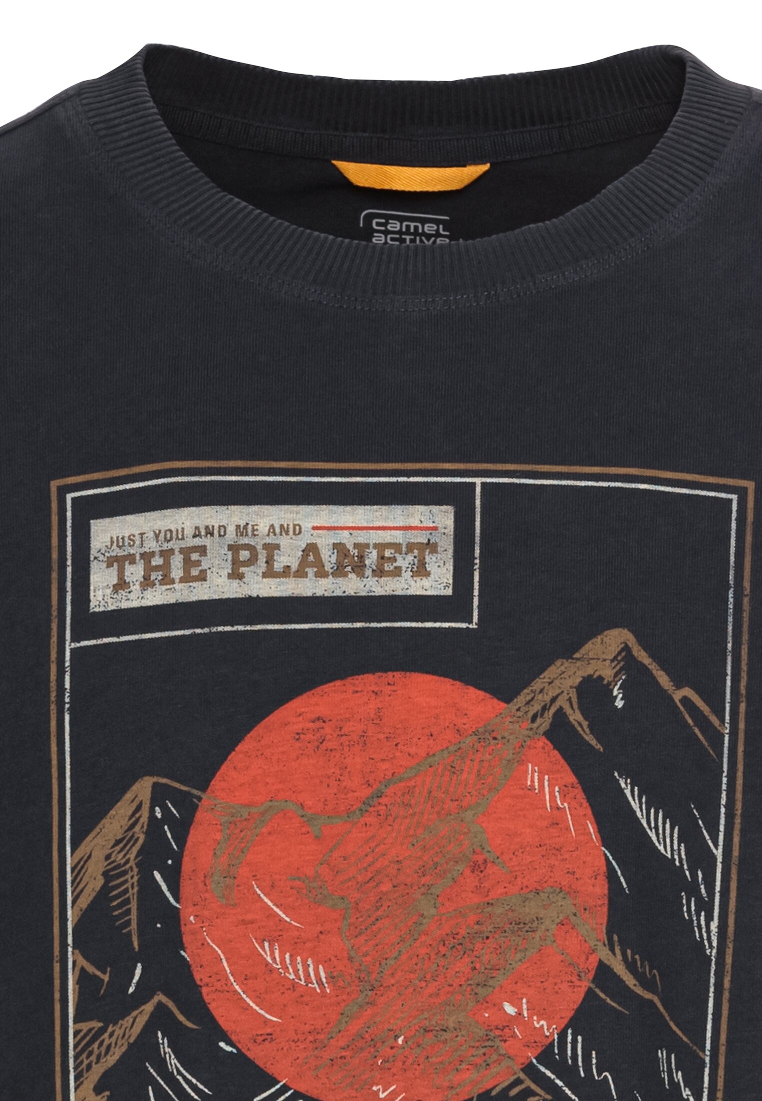 camel active Print-Shirt, mit Frontprint