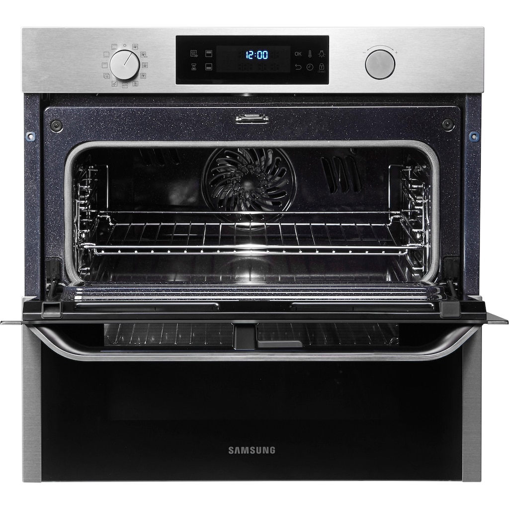 Samsung Pyrolyse Backofen »NV75N5671RS/EG«, NV75N5671RS, mit 1-fach-Teleskopauszug, Pyrolyse-Selbstreinigung