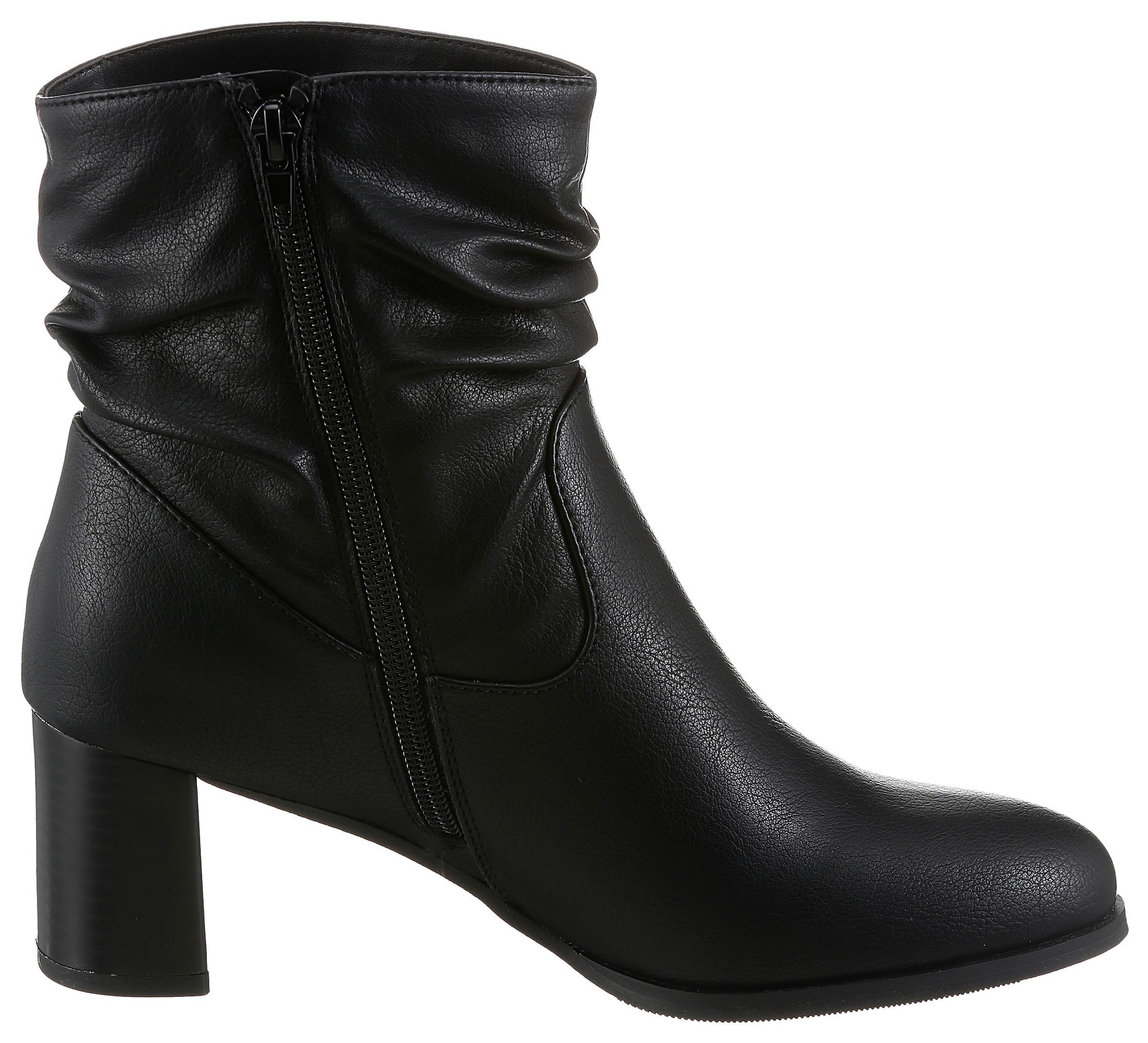 Aniston SHOES Stiefelette  Ankle Boots mit Reißverschluss - NEUE KOLLEKTION