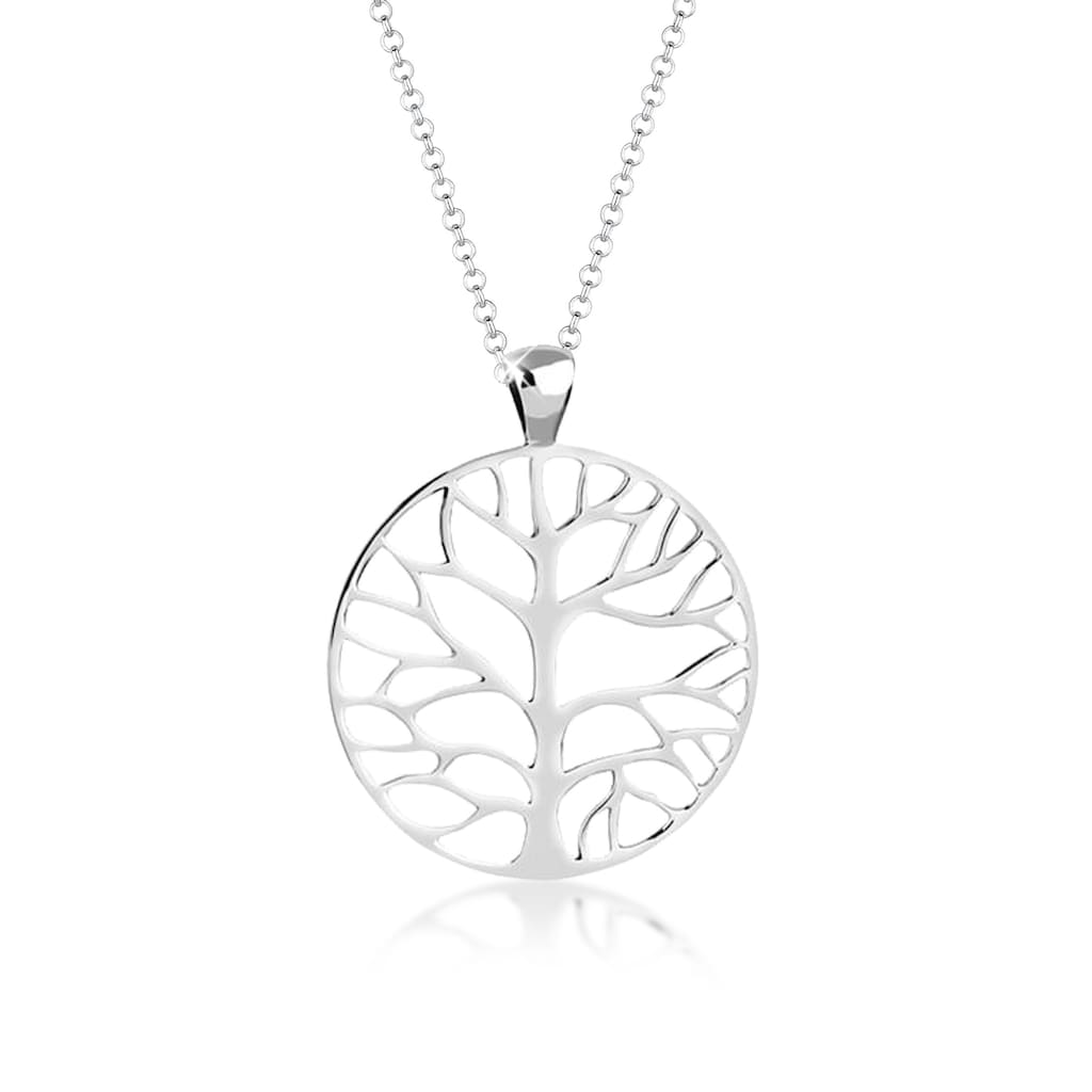 Nenalina Kette mit Anhänger »Lebensbaum Symbol Baum Anhänger 925 Silber«