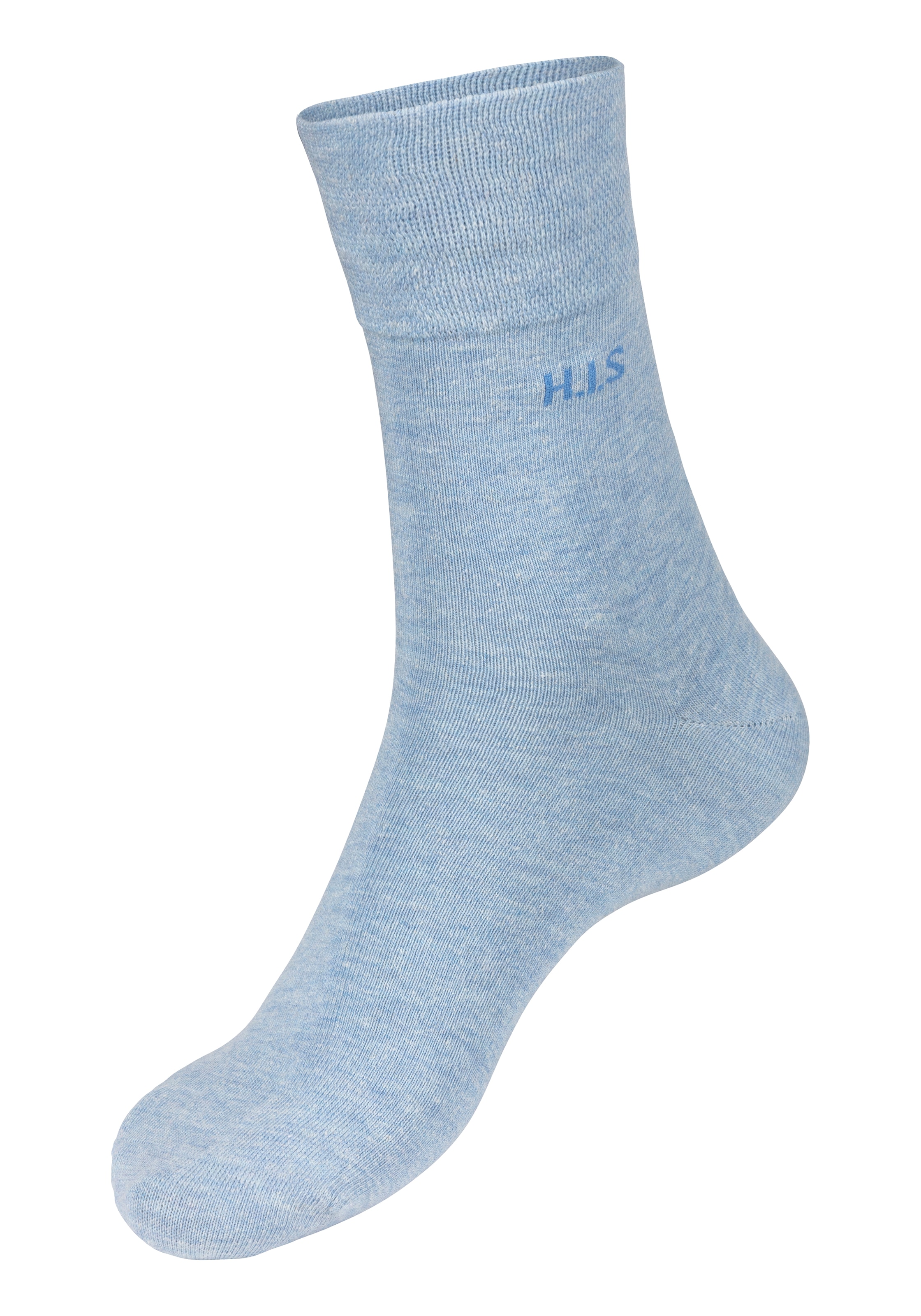 H.I.S Socken, (Packung, 12 Paar), ohne einschneidendes Gummi