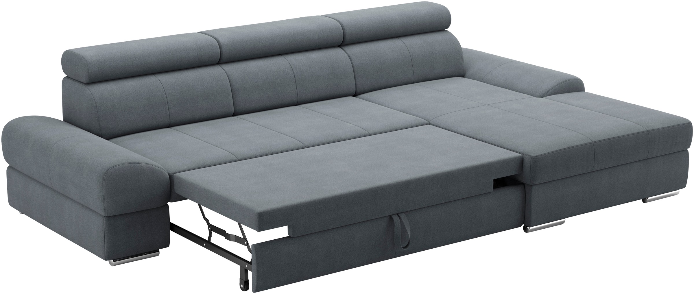 sit&more Ecksofa »Broadway L-Form«, inklusive Kopfteilverstellung, wahlweise mit Bettfunktion