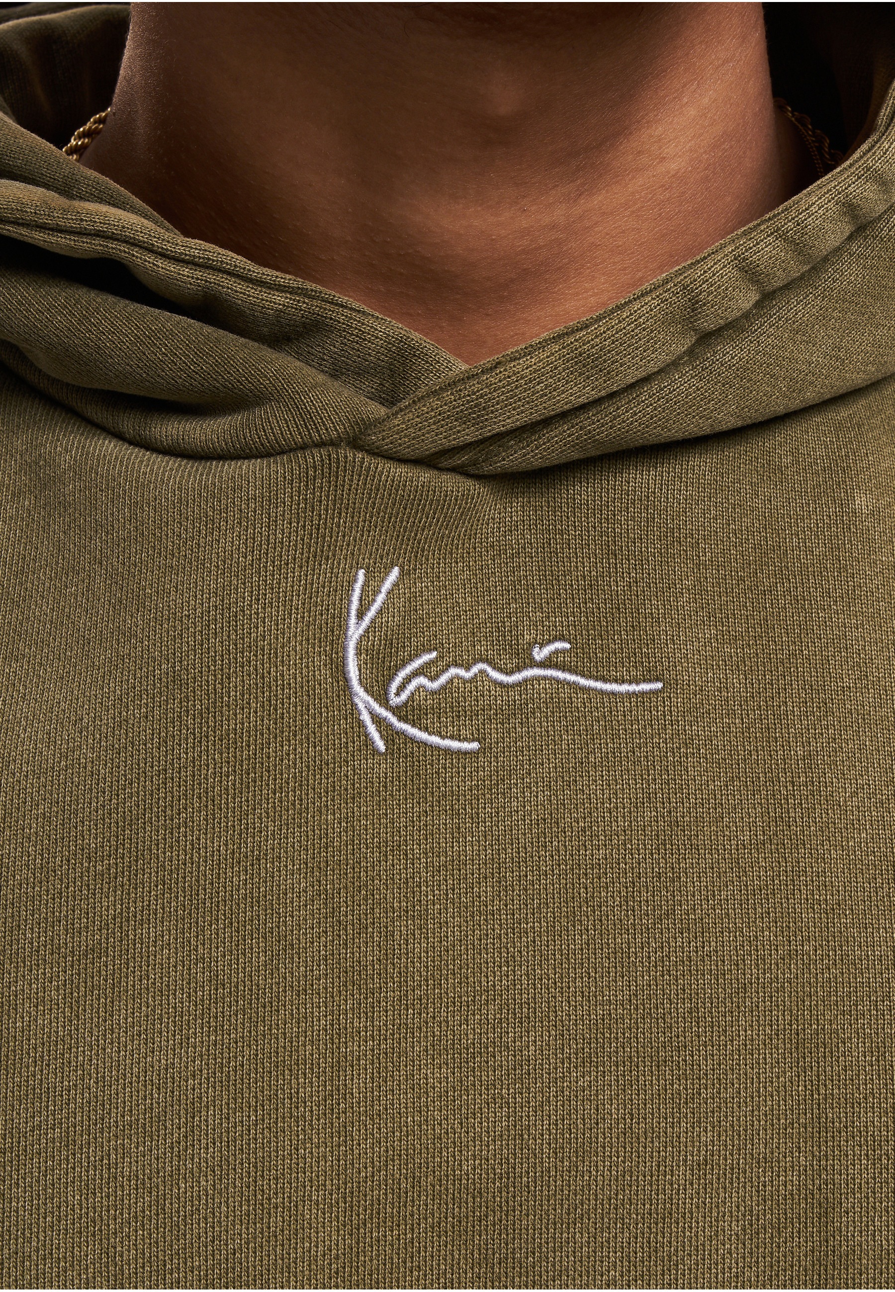 Karl Kani Kapuzenpullover »Karl Kani Herren KM234-058-2 KK Small Signature Os Heavy Sweat« 1 Stk.
