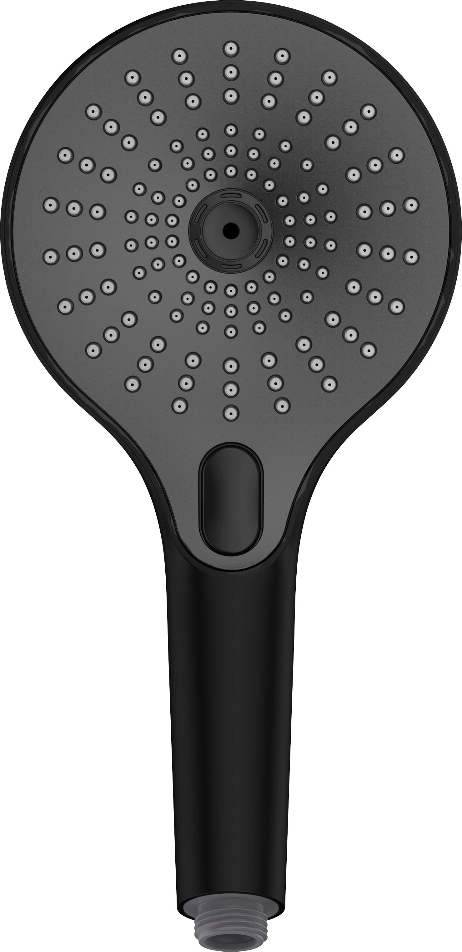 WENKO Handbrause "Ultimate Shower" 1 Stk. tlg. Schwarz/Grau, Ø 13 cm günstig online kaufen