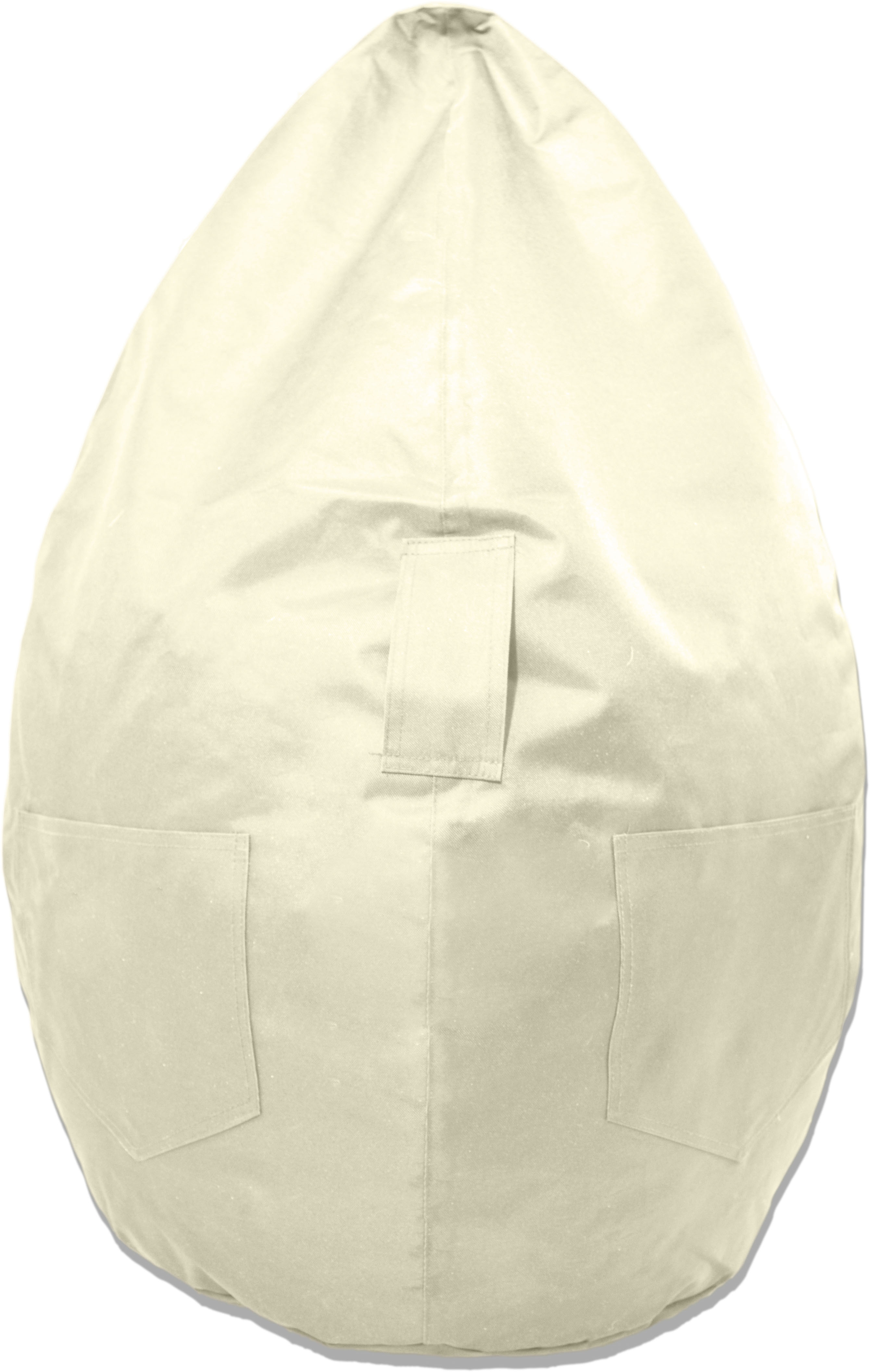 KiNZLER Sitzsack "Kimi small" 1 Stk. tlg. Uni Farben, mit Taschen & Tragegriff, Outdoor geeignet, Kinderzimmer