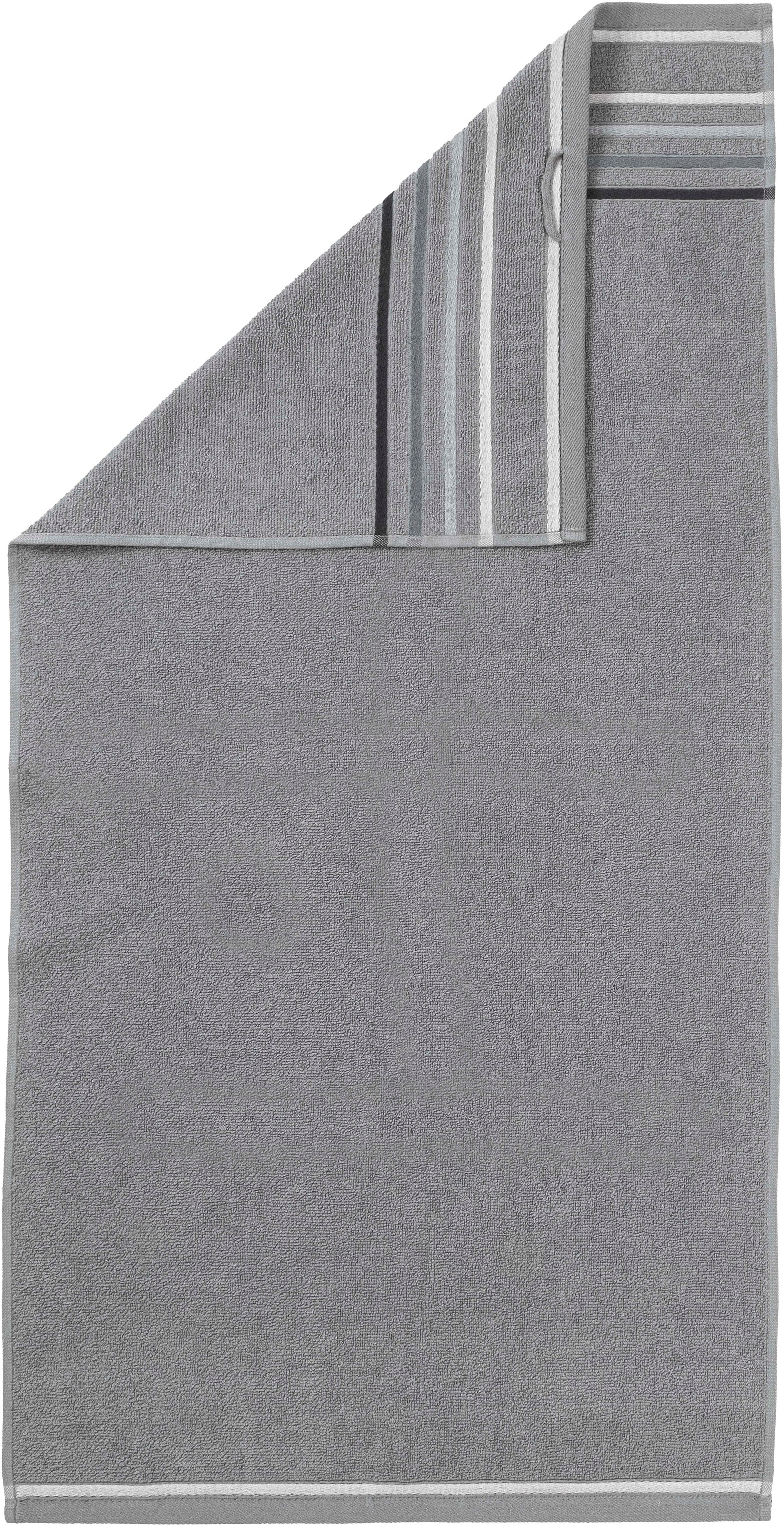 OTTO home Handtuch Set »Niki, Duschtuch, Handtücher und Gästetücher« Set Walkfrottee Handtücher mit mehrfarbiger Streifenbordüre, weich, aus 100% Baumwolle