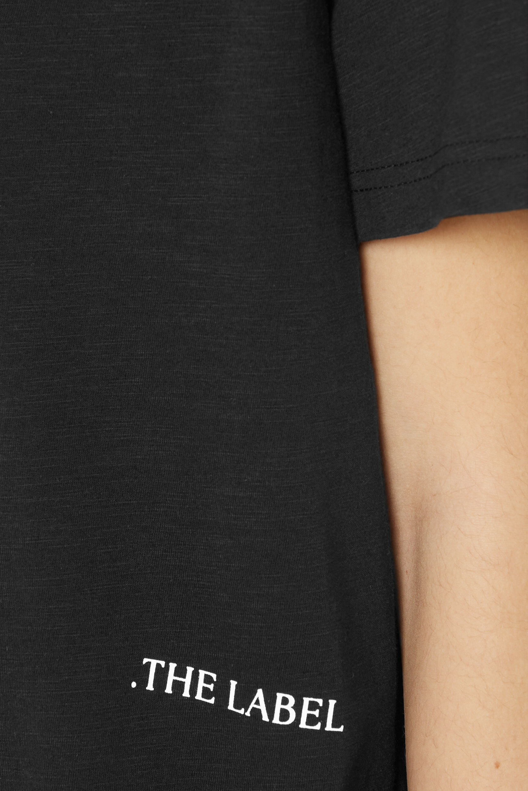 SENSES.THE LABEL Rundhalsshirt aus Baumwolle