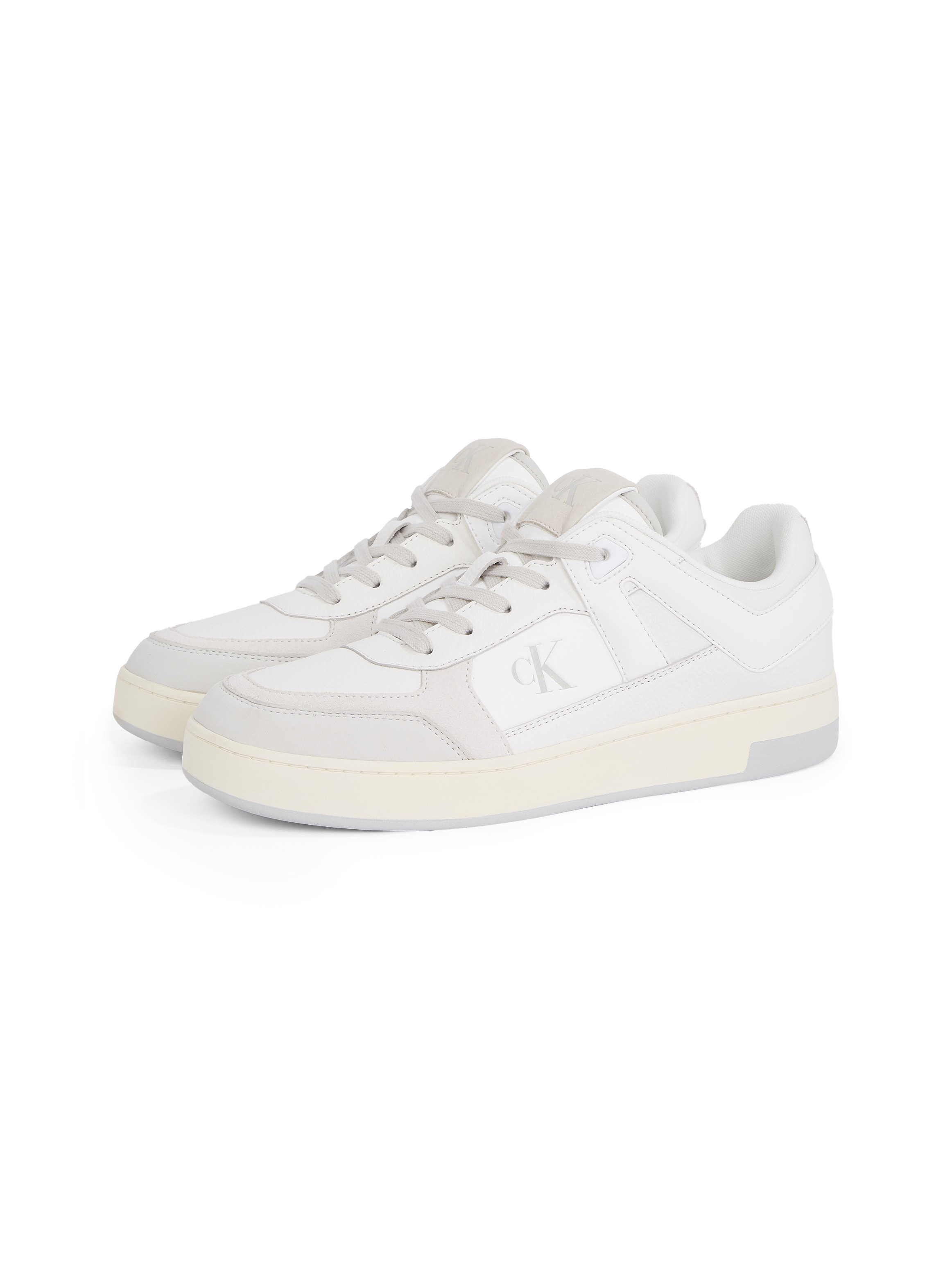Calvin Klein Jeans Sneaker "BASKET CUP LOW LACEUP LTH MIX", Basket-Sneaker, günstig online kaufen