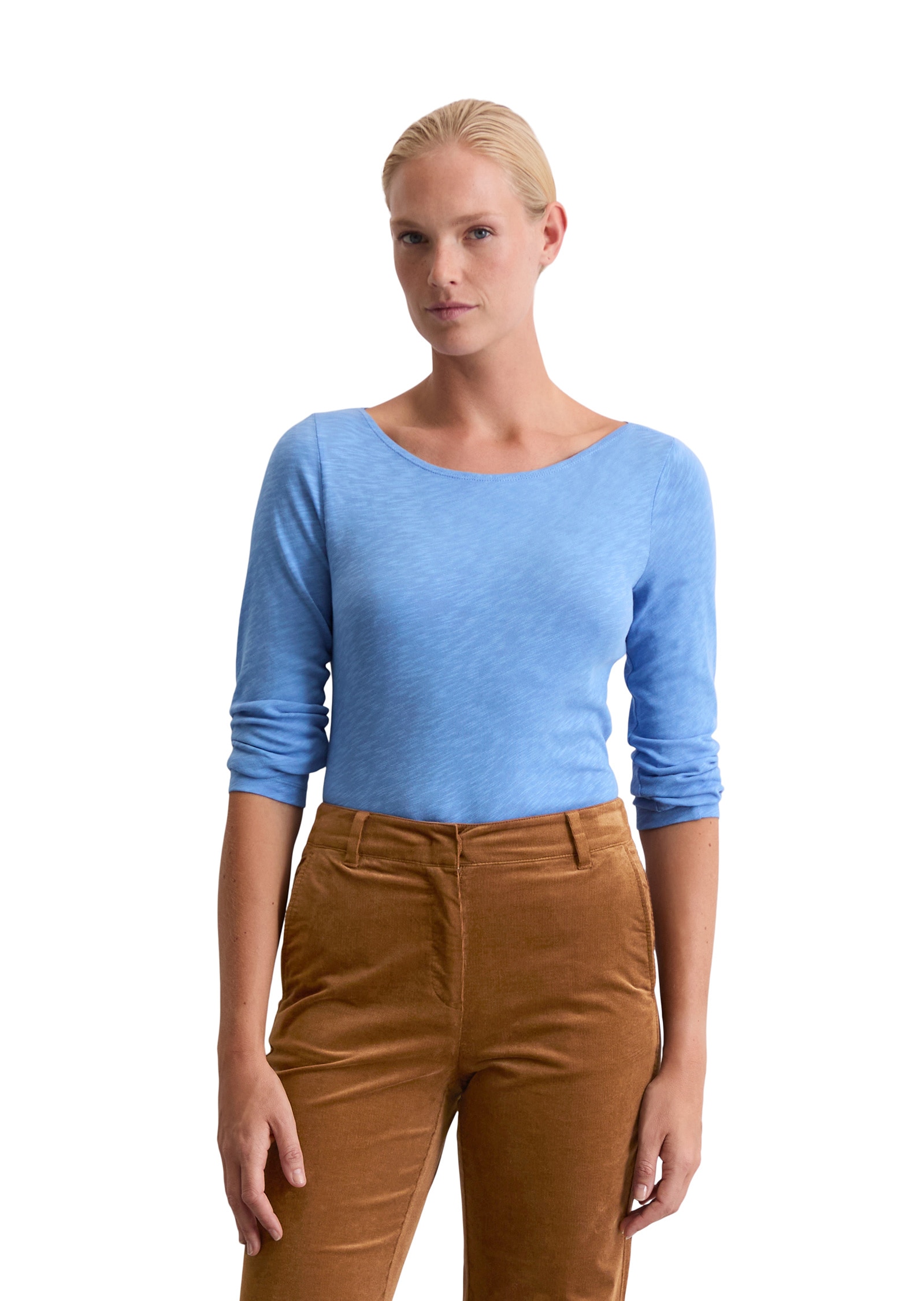 Marc OPolo Langarmshirt "aus Organic Cotton-Qualität" günstig online kaufen