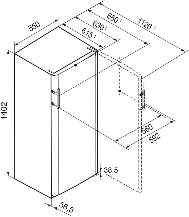 Liebherr Kühlschrank »K 2834-20«
