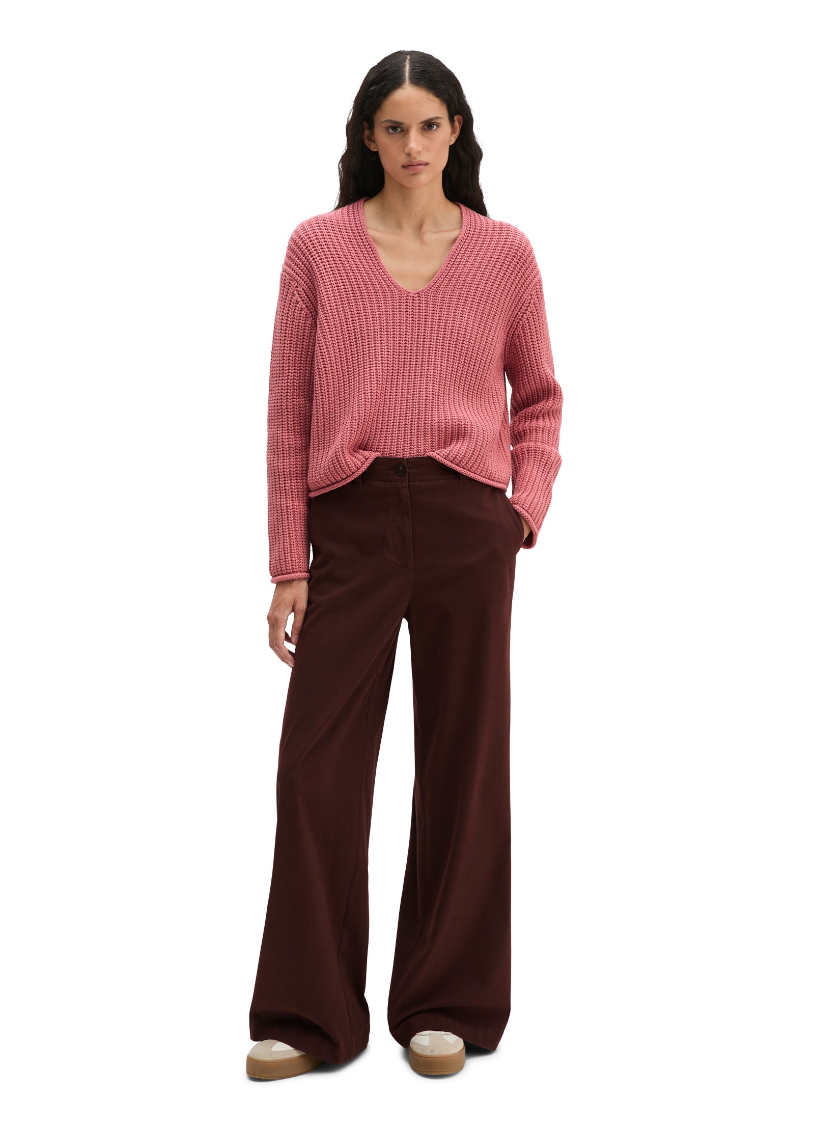 Marc O'Polo Chinohose »aus Organic Cotton-Satin-Stretch«
