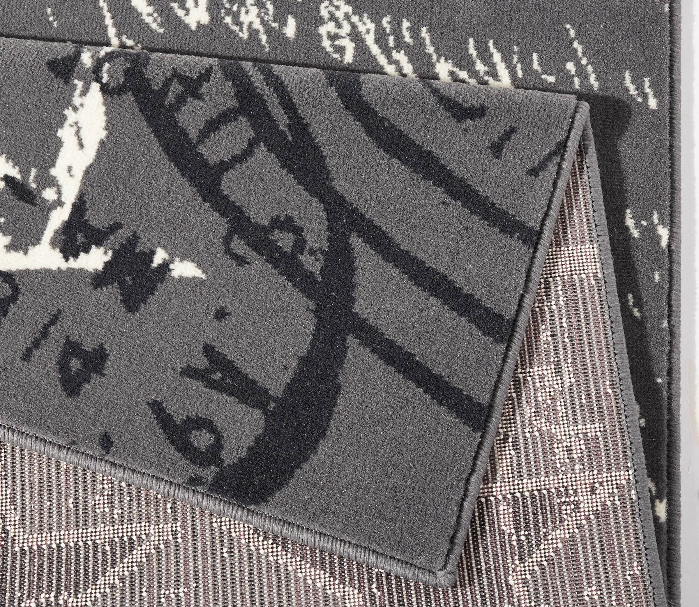 HANSE Home Teppich »Patchwork Stars«, rechteckig, 9 mm Höhe, Kurzflor, Sterne Design, Robust, Pflegeleicht, Gekettelt